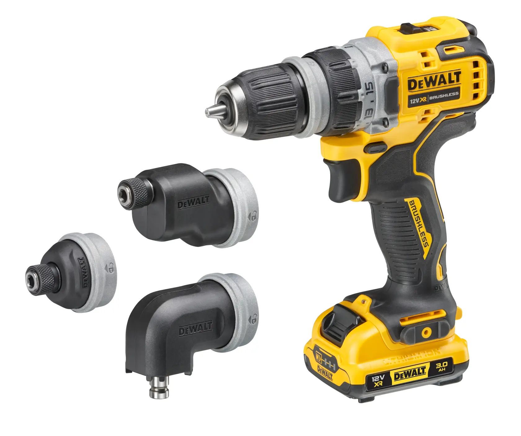 12V XR Multi Csavarozógép 2 × 3 Ah Akkumulátorral, töltő , tok