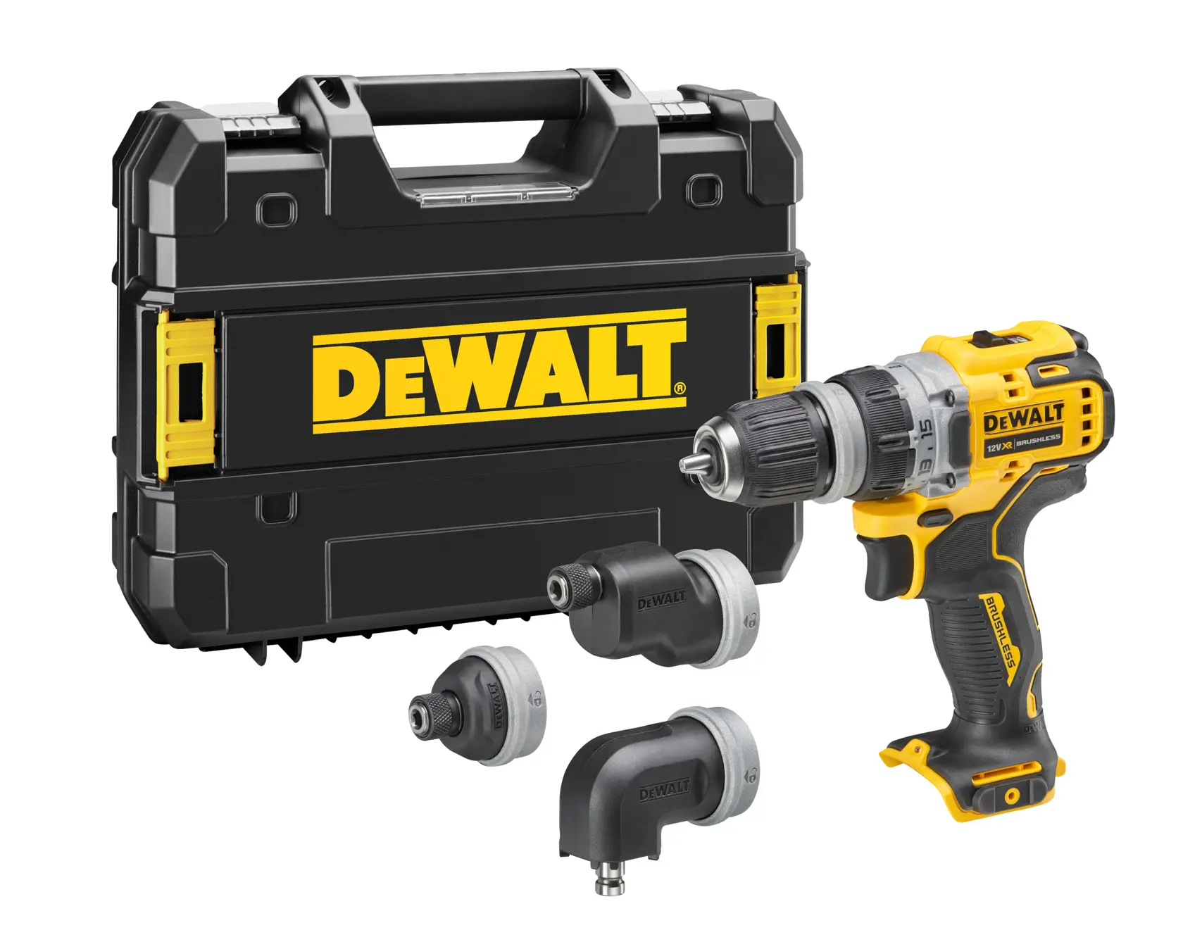 12V XR multi csavarozógép kofferben