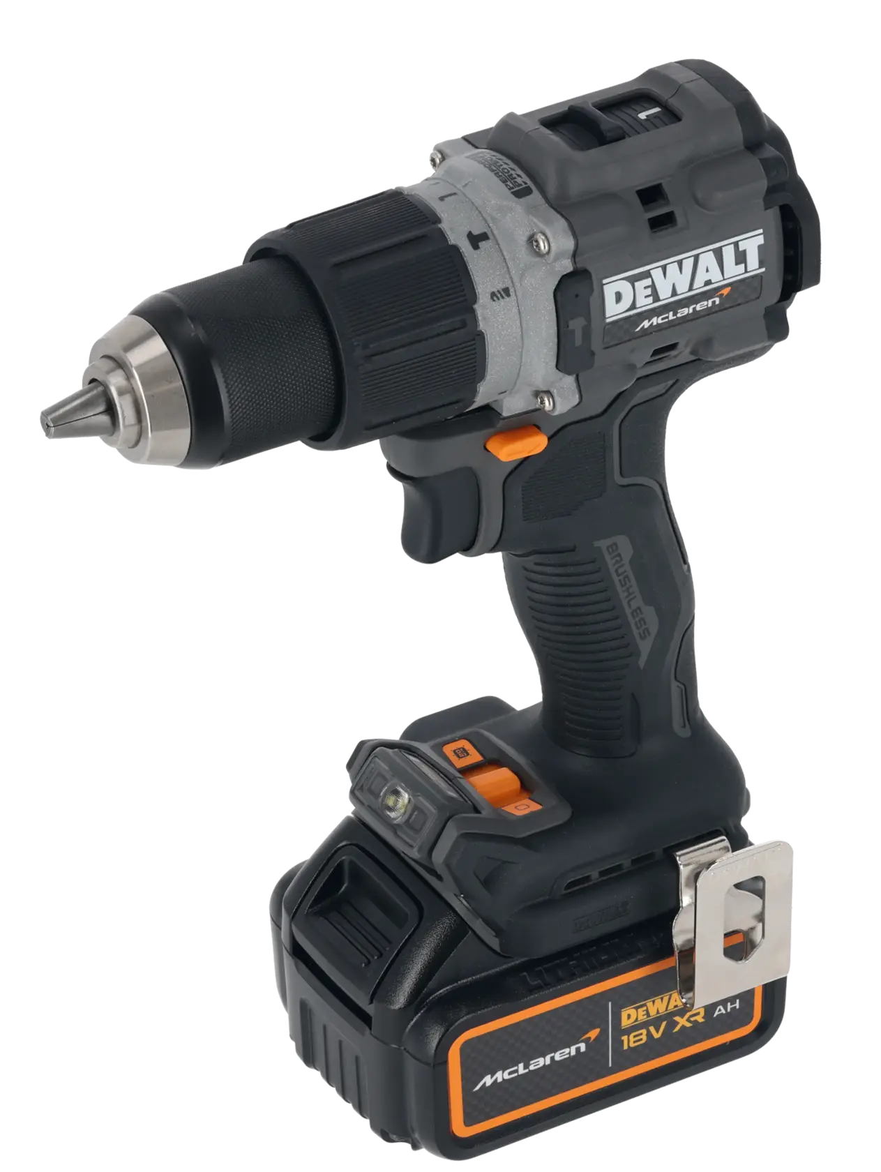 DEWALT x McLaren F1 Team 18 V XR szénkefe nélküli ütvefúró-csavarozó - 1 x 4 AH
