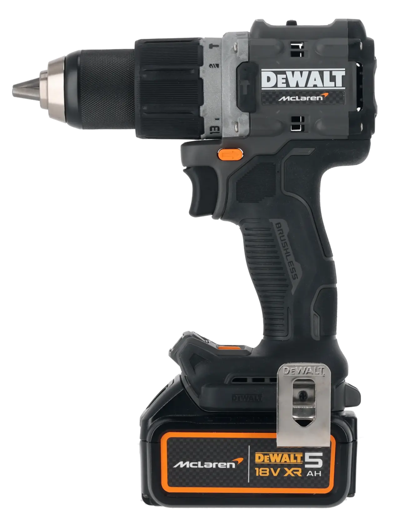 DEWALT x McLaren F1 Team 18 V XR szénkefe nélküli ütvefúró-csavarozó - 2 x 5 AH