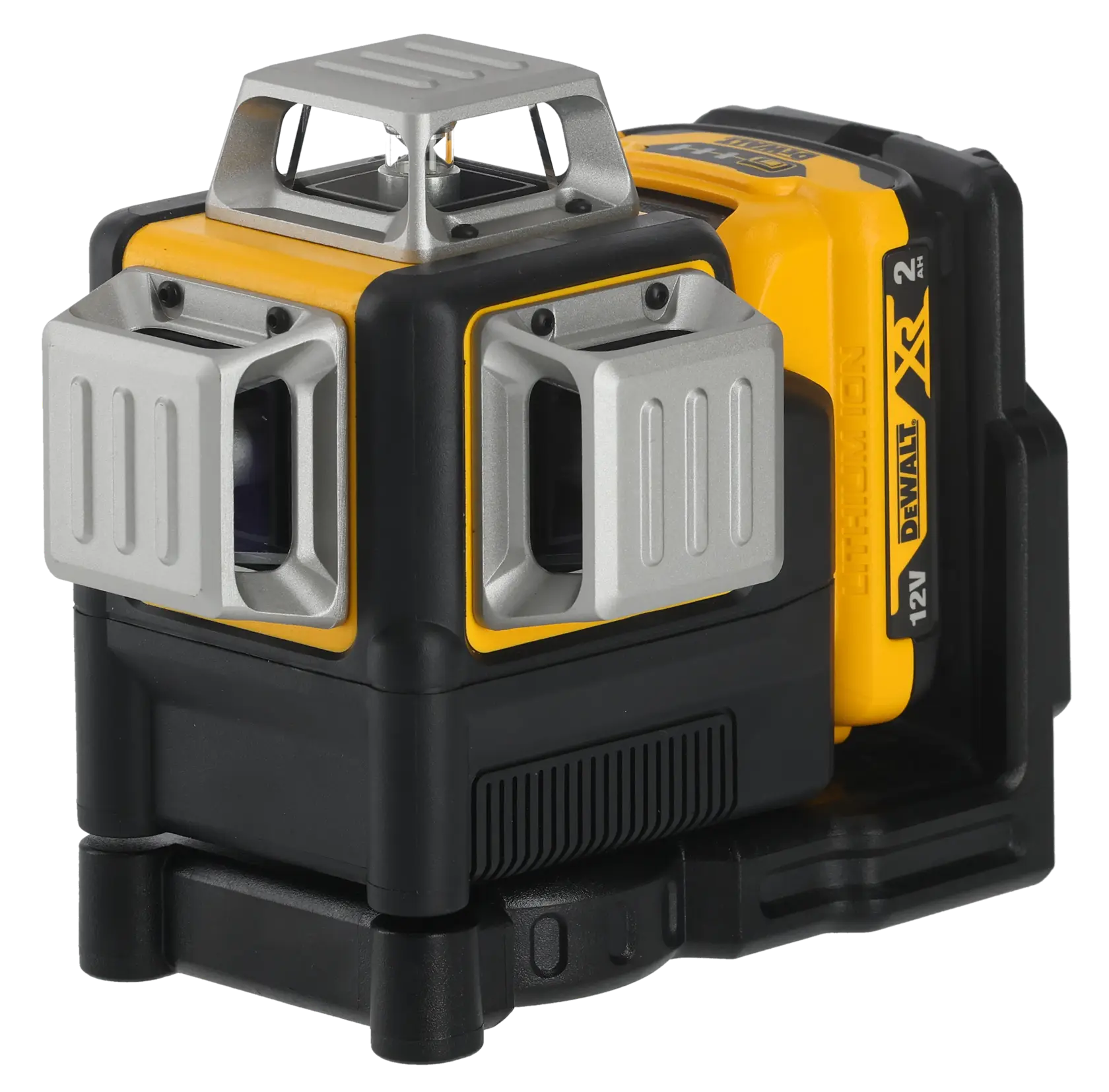 12V Önszintező × 3 360 1080 keresztlézer 1 × 2 Ah, töltő, koffer ZÖLD