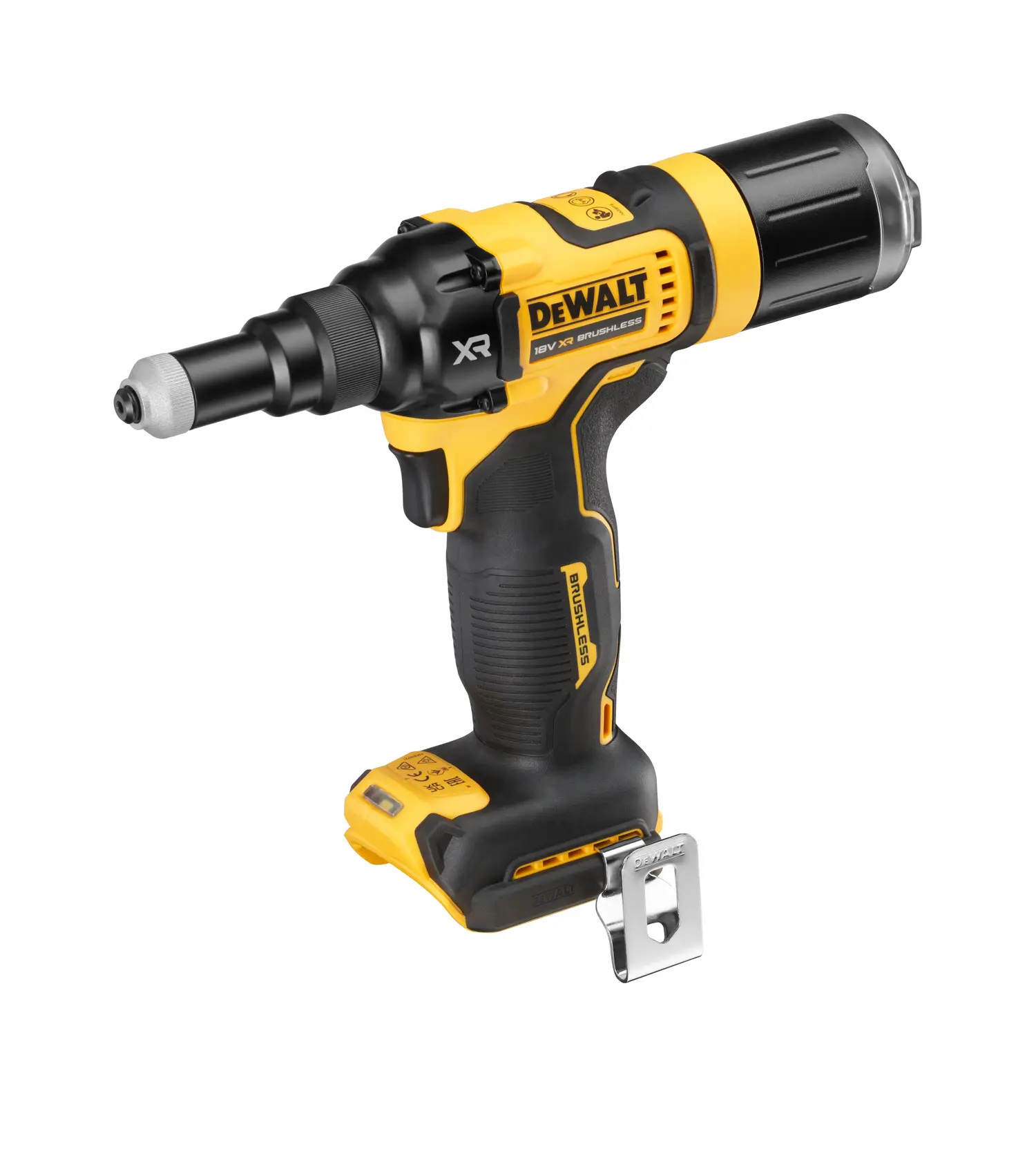 18V XR szénkefe nélküli 4,8 mm-es szegecshúzó - tartozékok nélkül
