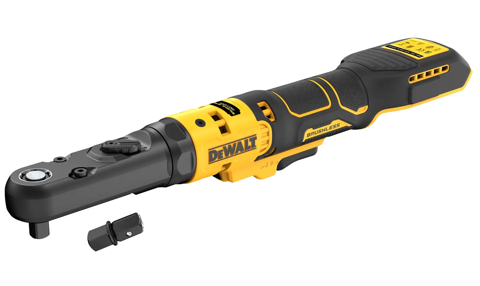 18V XR szénkefe nélküli 3/8" és 1/2" zárt fejű nyomatékkulcs - tartozékok nélkül
