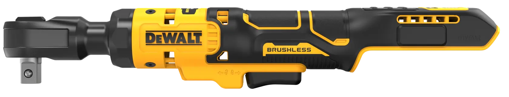 18V XR Li-ion kefe nélküli racsnis csavarkulcs 3/8", akkumulátor, töltő nélkül