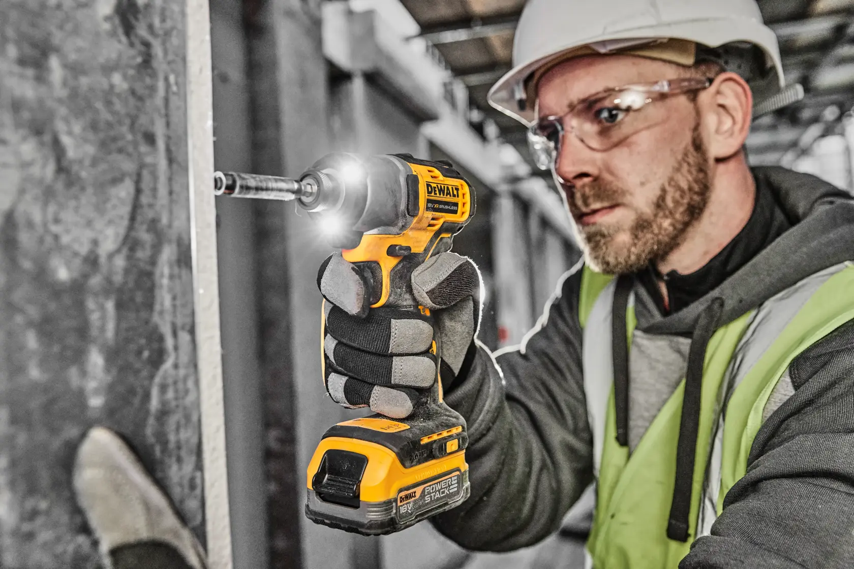 18V ütvecsavarozó 1 × POWERSTACK 1,7 Ah akkumulátorral töltő nélkül TSTAK-ban