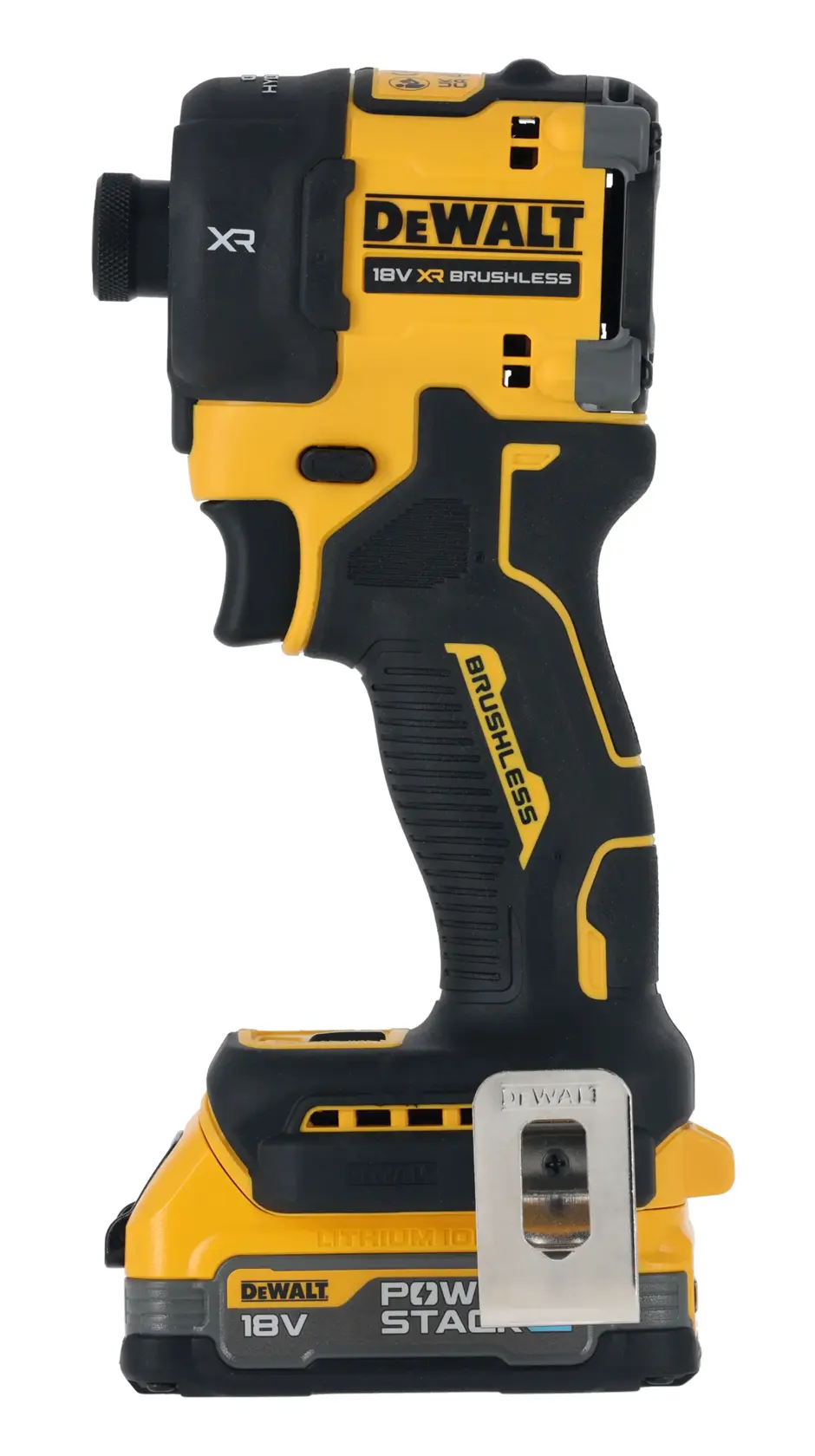 18V XR szénkefe nélküli hidraulikus ütvecsavarozó - 2 db 1,7 Ah-s POWERSTACK akkumulátor
