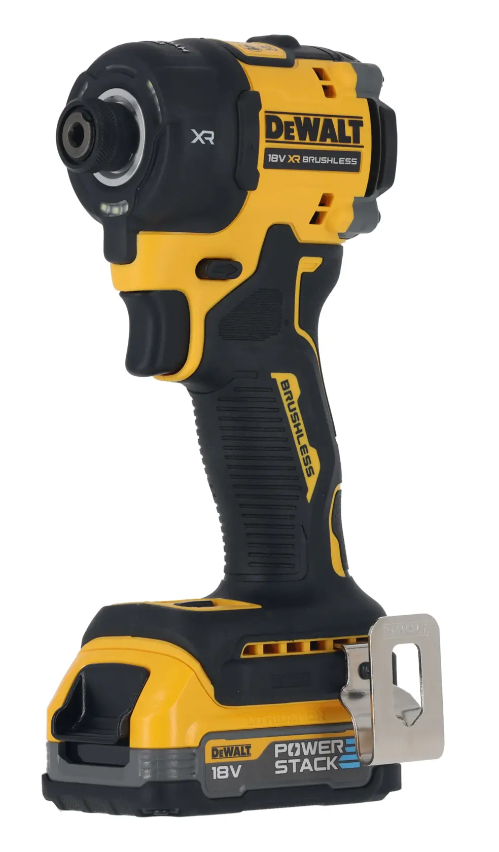 18V XR szénkefe nélküli hidraulikus ütvecsavarozó - 2 db 1,7 Ah-s POWERSTACK akkumulátor