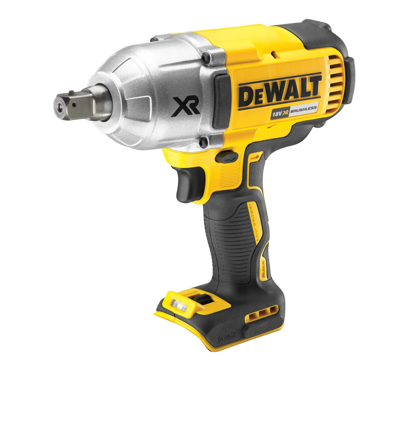 18V XR kefe nélküli ütvecsavarozó 1/2" , 950 Nm akkumulátor és töltő nélkül