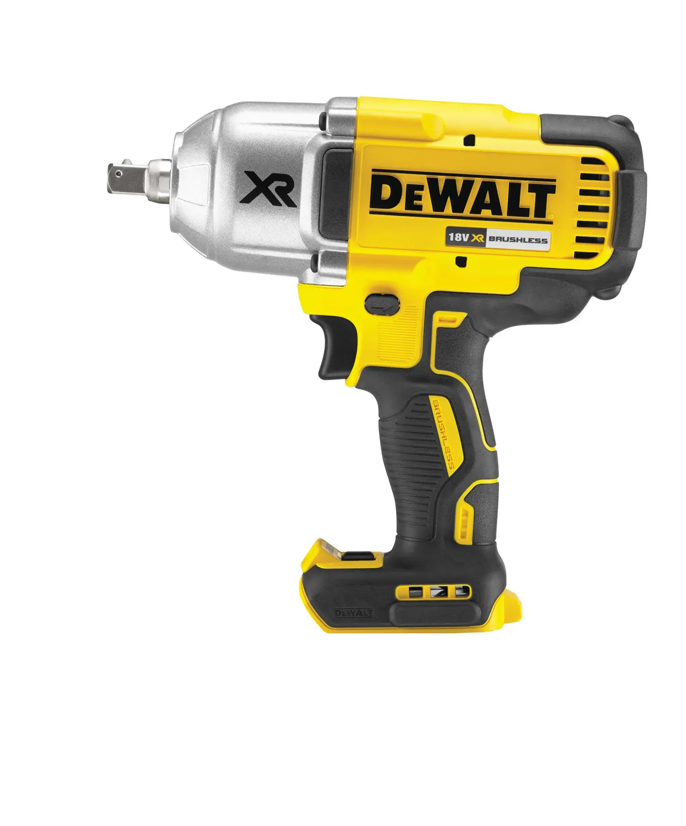 18V XR kefe nélküli ütvecsavarozó 1/2" , 950 Nm akkumulátor és töltő nélkül