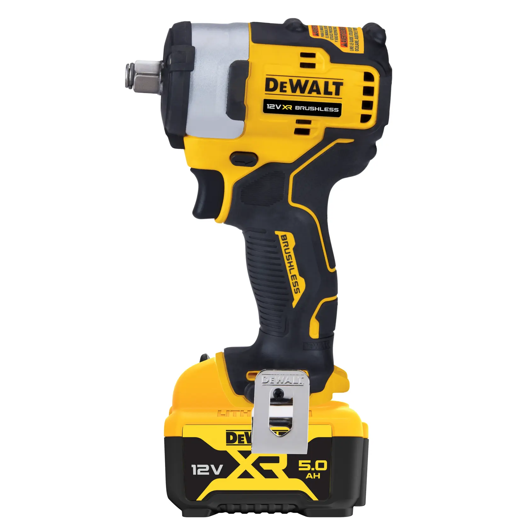 12V XR kefe nélküli 1/2" ütvecsavarozó, 1 × 5 Ah töltő, koffer