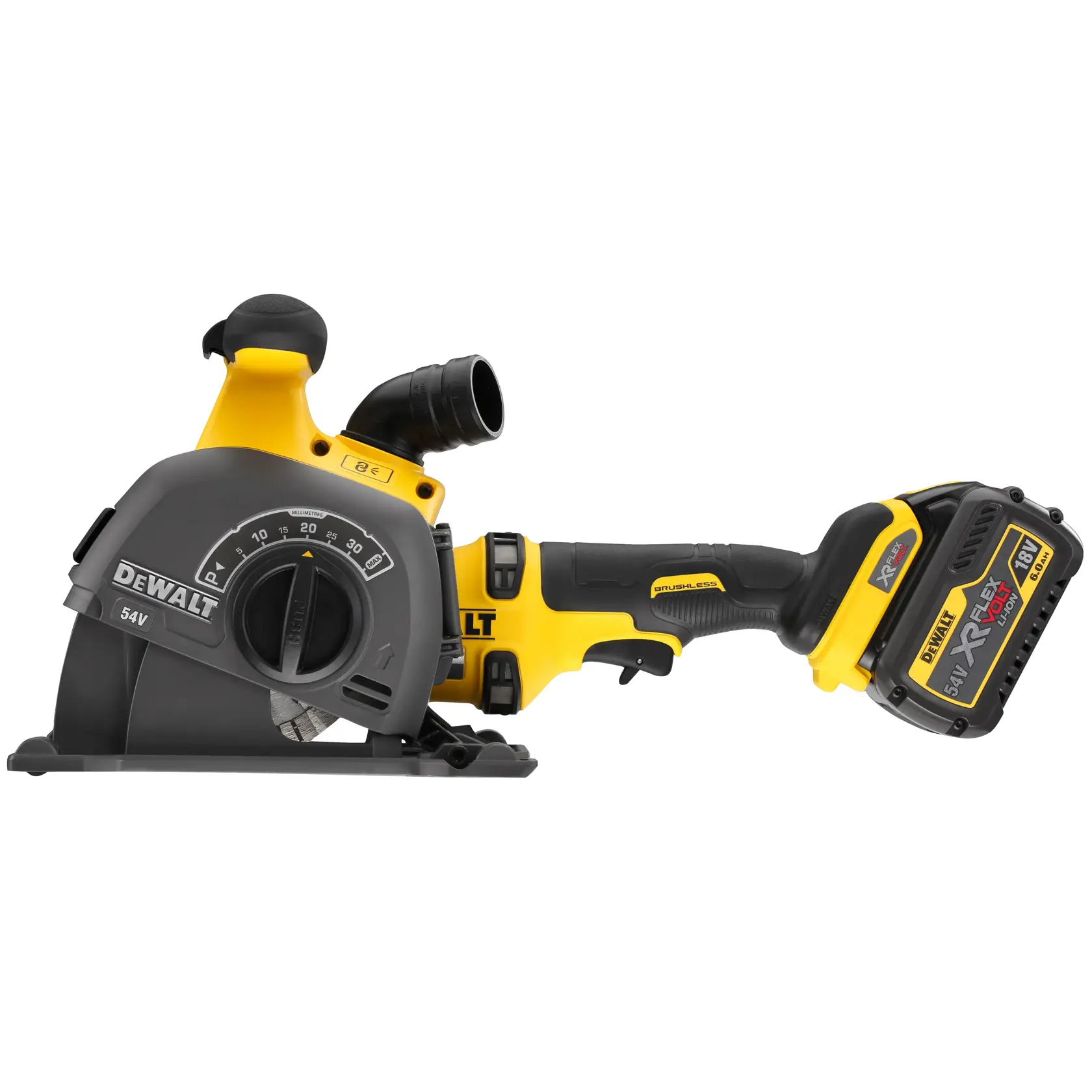 54V XR FLEXVOLT XR Falhoronymaró - 2 × 6AH