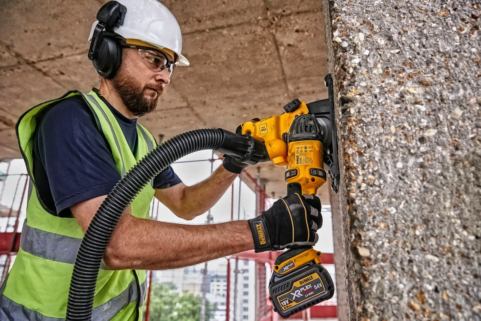 54V XR FLEXVOLT XR Falhoronymaró - 2 × 6AH
