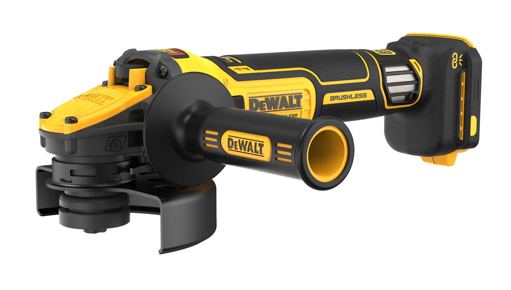 18V XR Állítható fordulatszámú sarokcsiszológép FlexVolt Advantage funkcióval