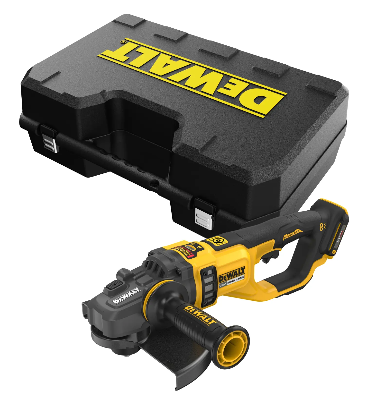 54V XR FLEXVOLT 230 mm-es sarokcsiszoló - kiegészítők nélkül