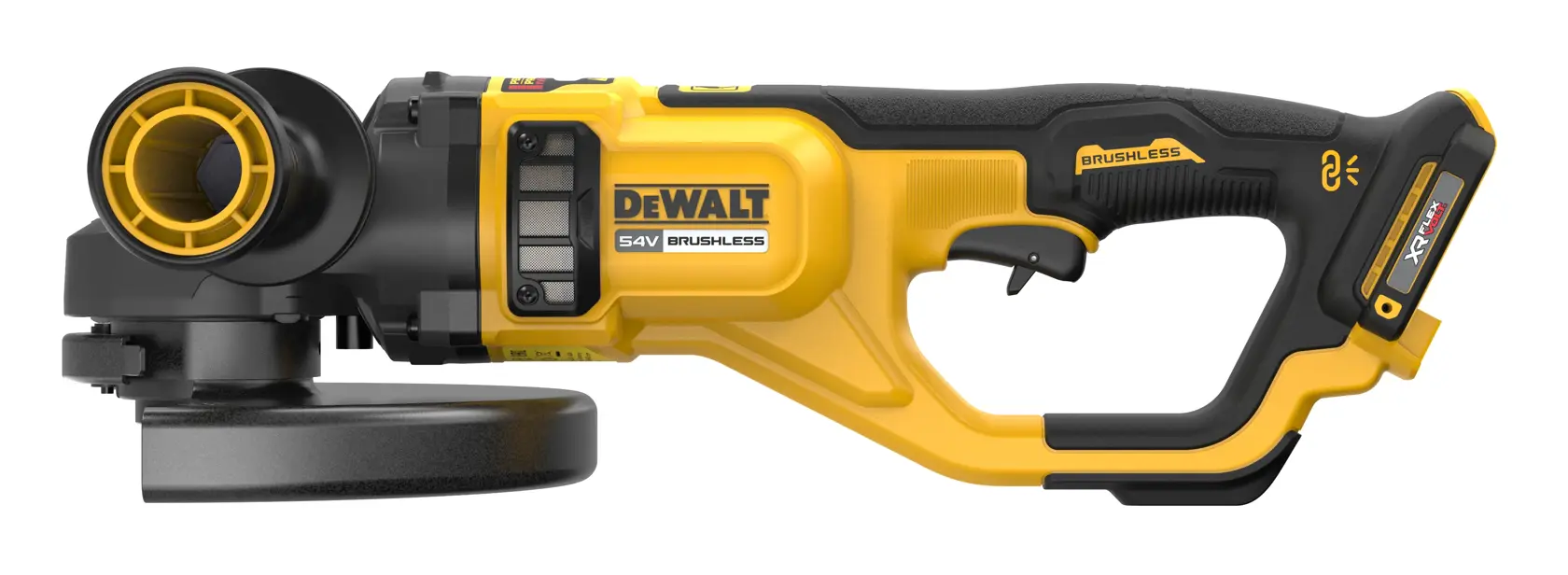 54V XR FLEXVOLT 230 mm-es sarokcsiszoló papírdobozban