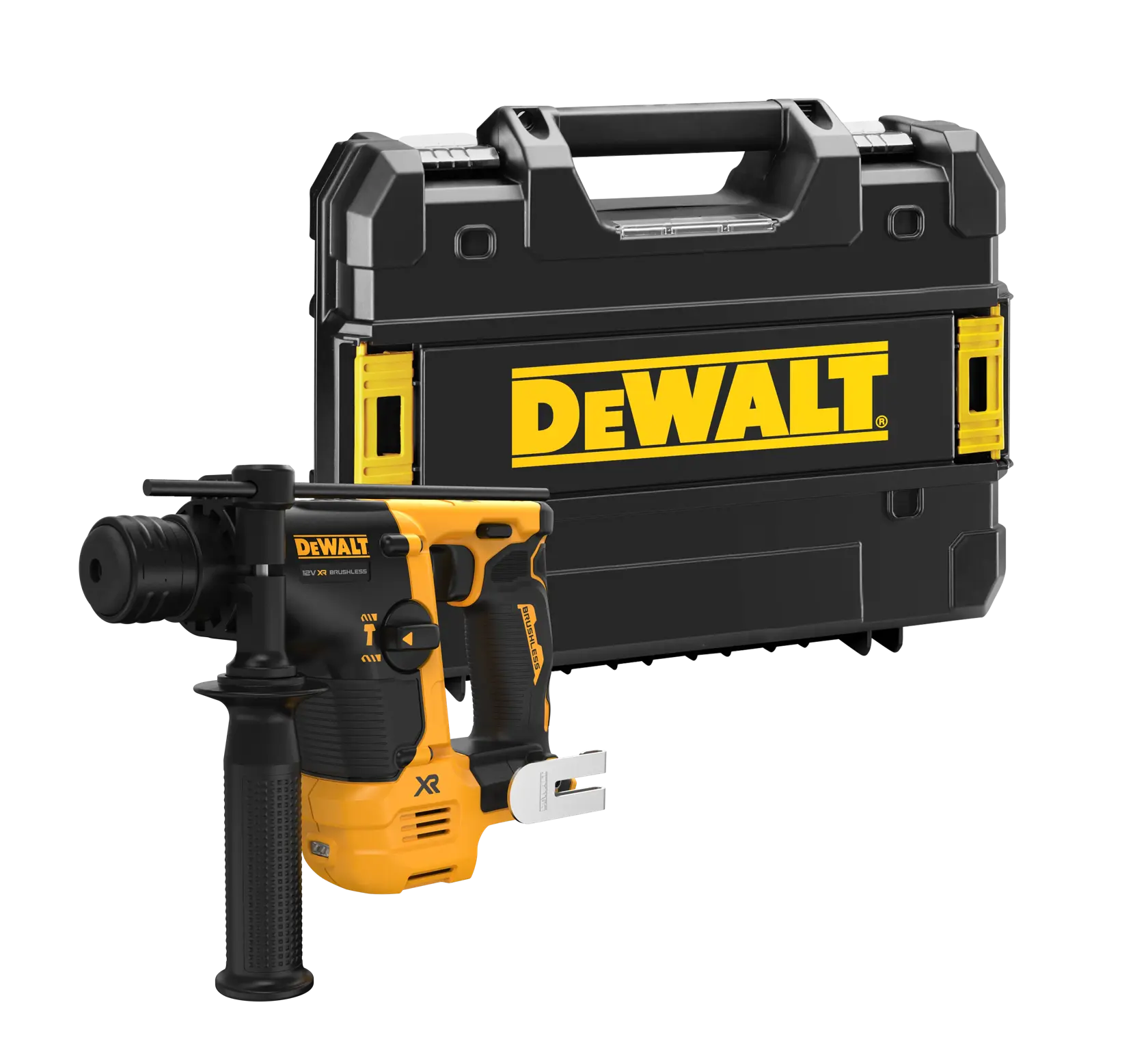 12V XR kefe nélküli 14 mm SDS-Plus ütvefúró