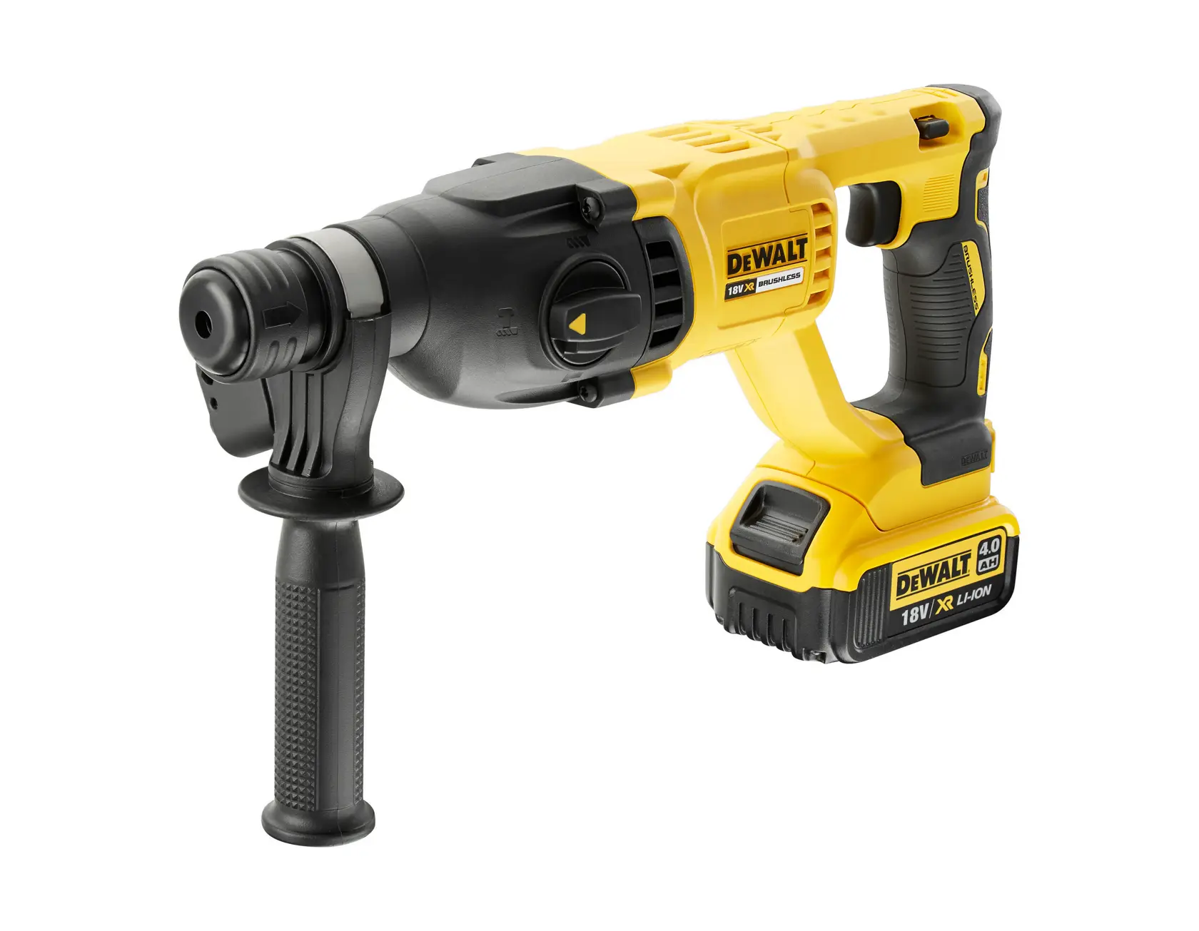 18V XR SDS-PLUS FÚRÓKALAPÁCS 1 × 4 Ah, töltő, koffer