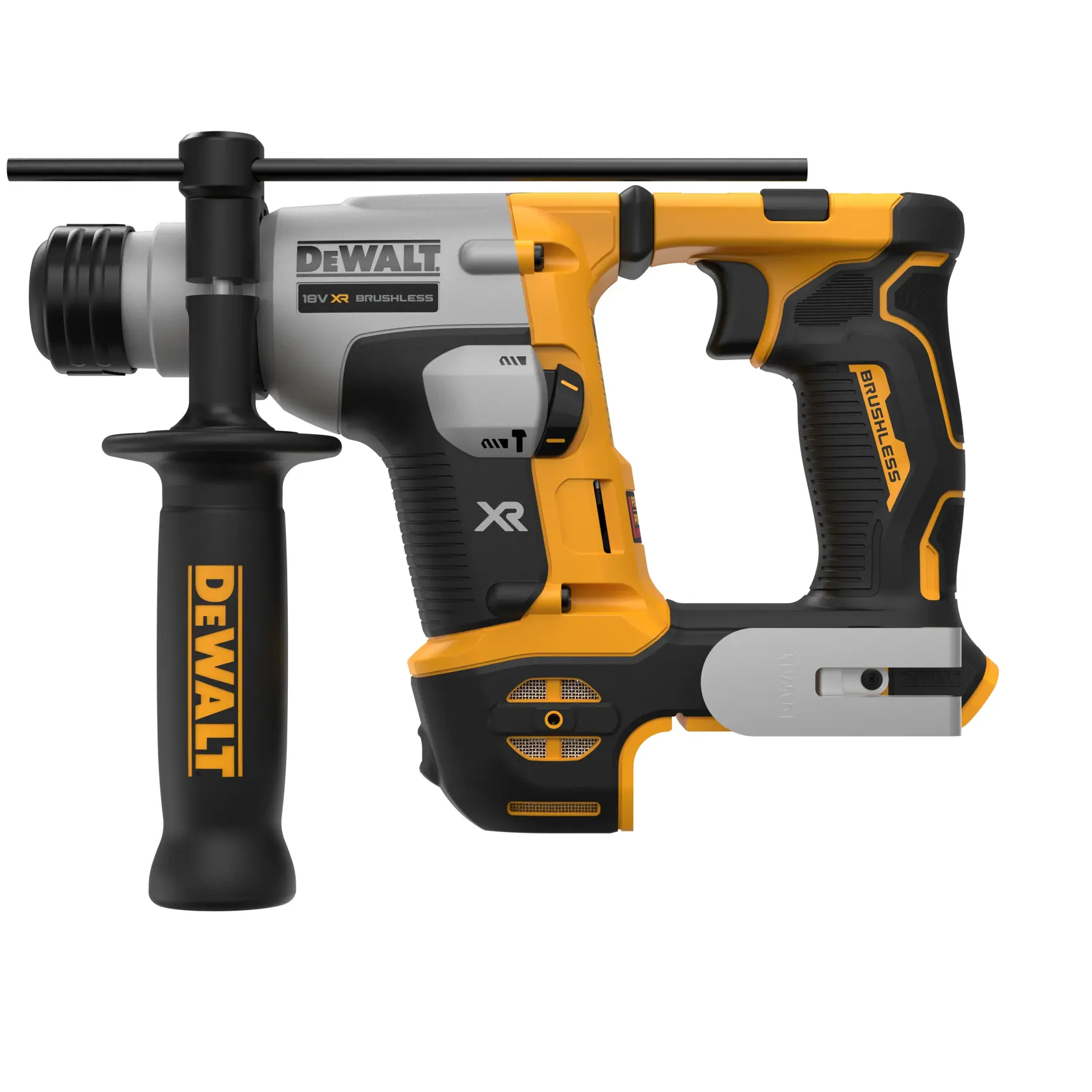 18V XR SDS-Plus fúrókalapács, akkumulátor, töltő nélkül, kofferben
