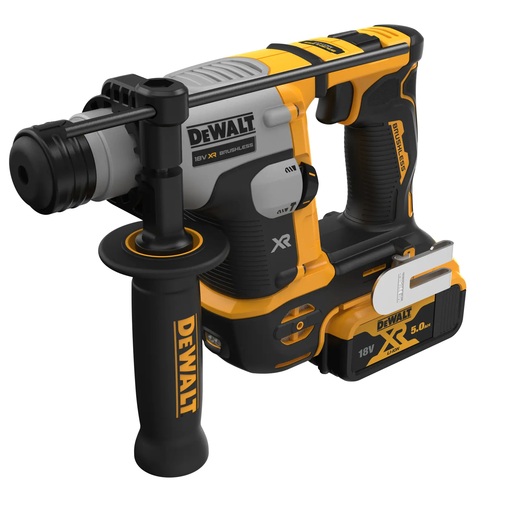 18V XR SDS-Plus fúrókalapács POWERSTACK 2 × 1,7Ah, töltő, koffer