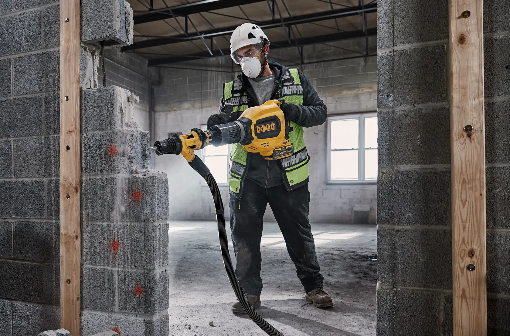 54V XR FLEXVOLT 11 kg-os bontókalapács - kiegészítők nélkül