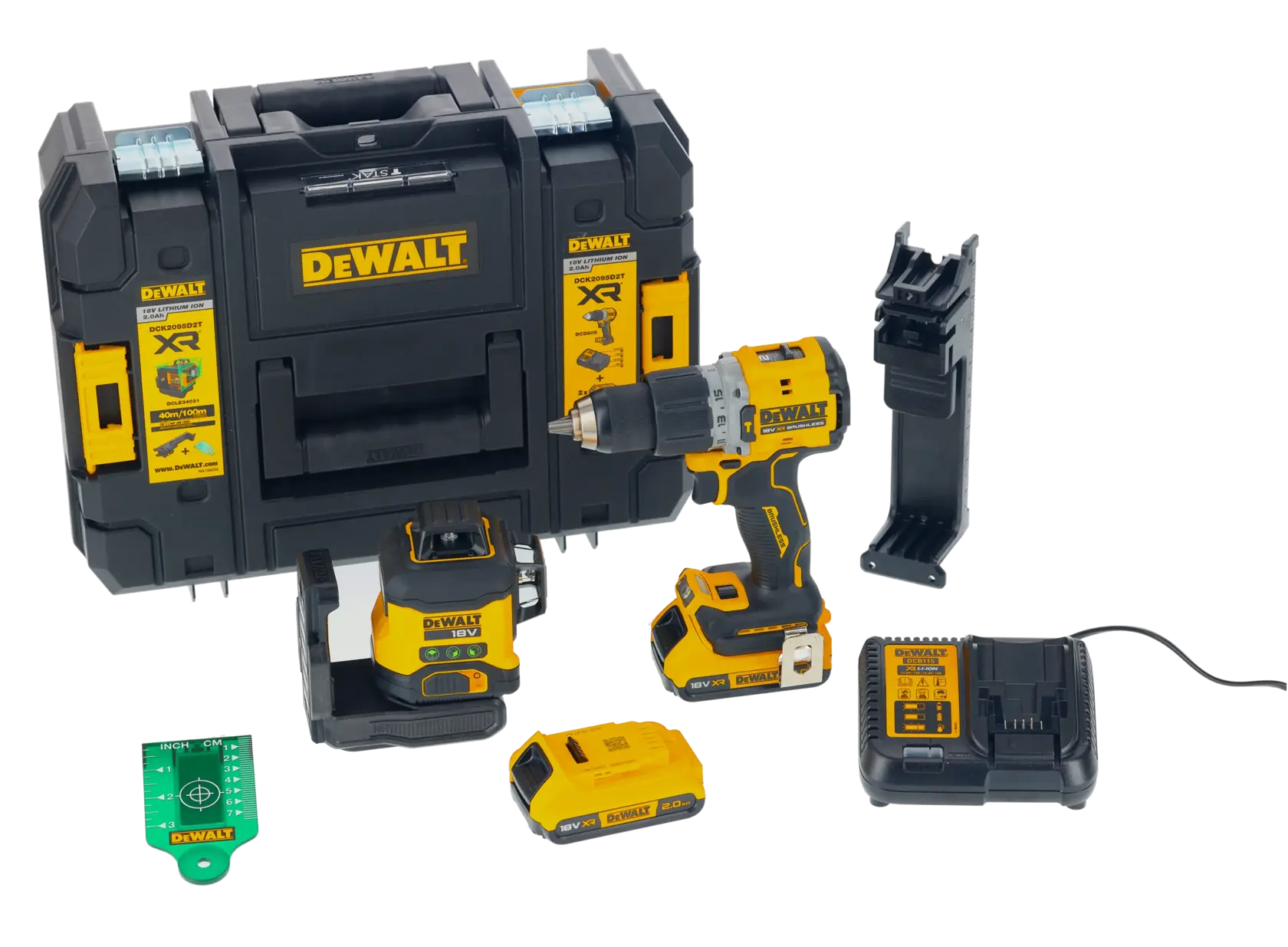 DEWALT® 18V XR® Gépcsomag - 2X 2Ah