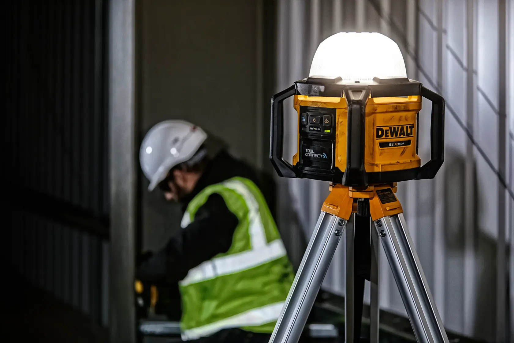 18V XR Tool Connect Ledes terület megvilágító lámpa