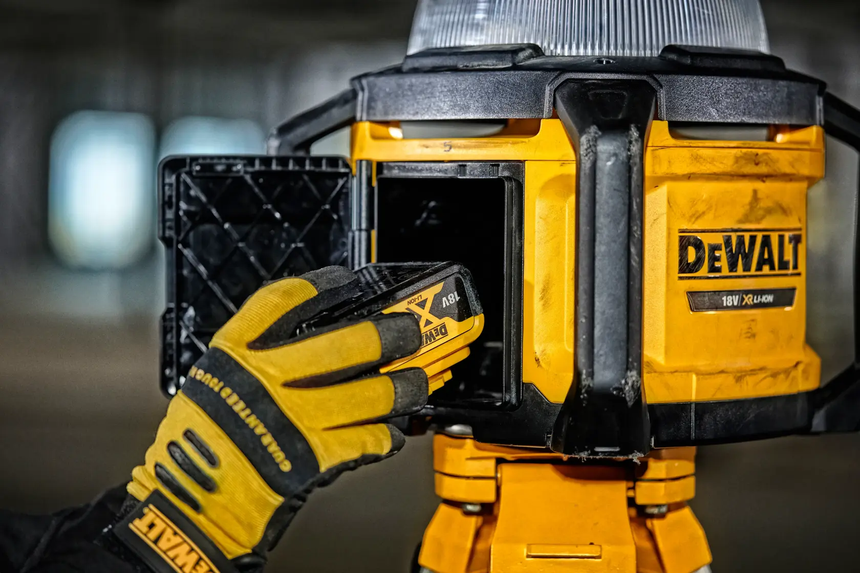 18V XR Tool Connect Ledes terület megvilágító lámpa
