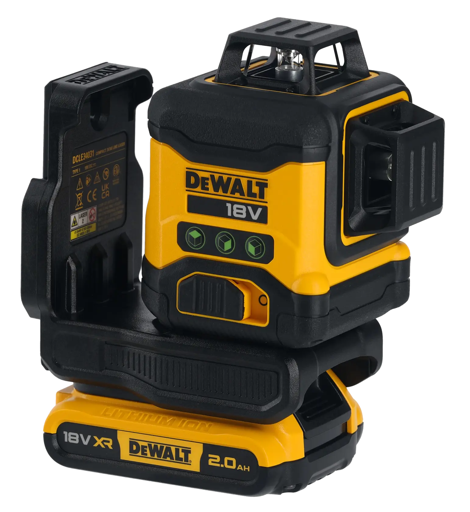 18 V XR kompakt 3 x 360 lézer készlet