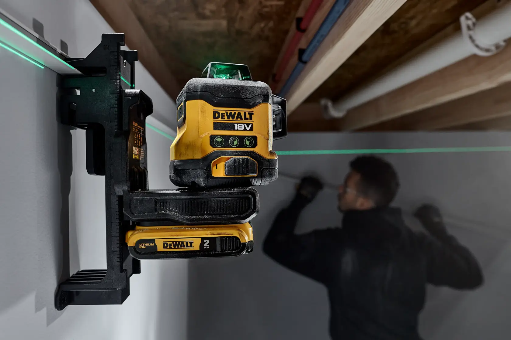 18 V XR kompakt 3 x 360 lézer készlet