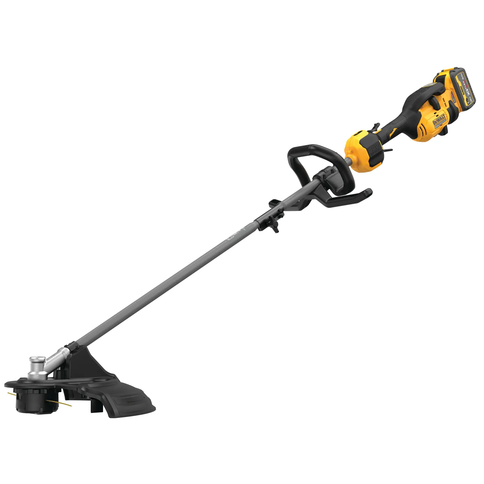 54 V XR FLEXVOLT Split Boom, szegélynyíró szerelvénnyel - 1 X 9 Ah