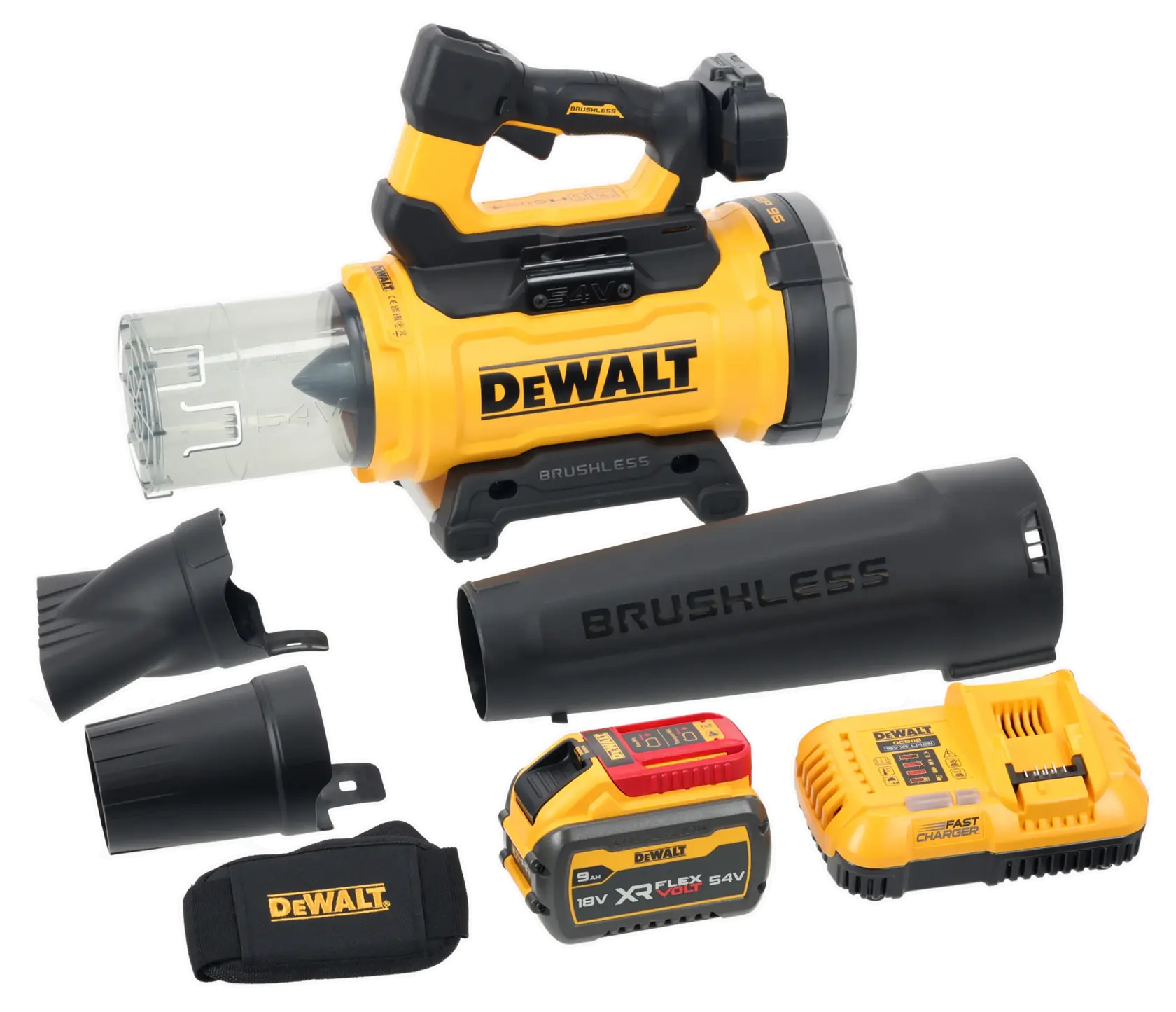 54V XR FLEXVOLT axiális fúvó