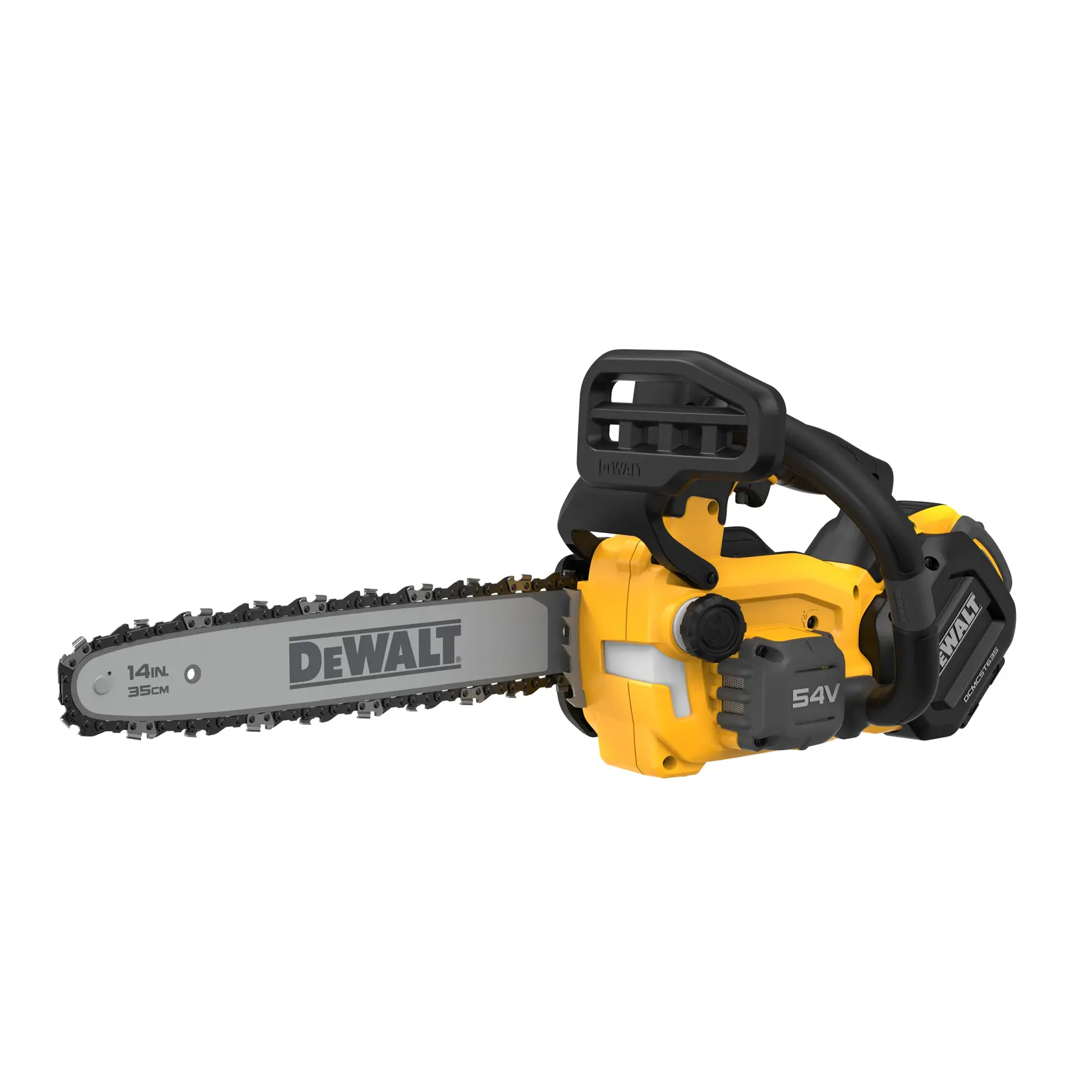 54V XR FLEXVOLT felső fogantyús láncfűrész - 1 db 9Ah