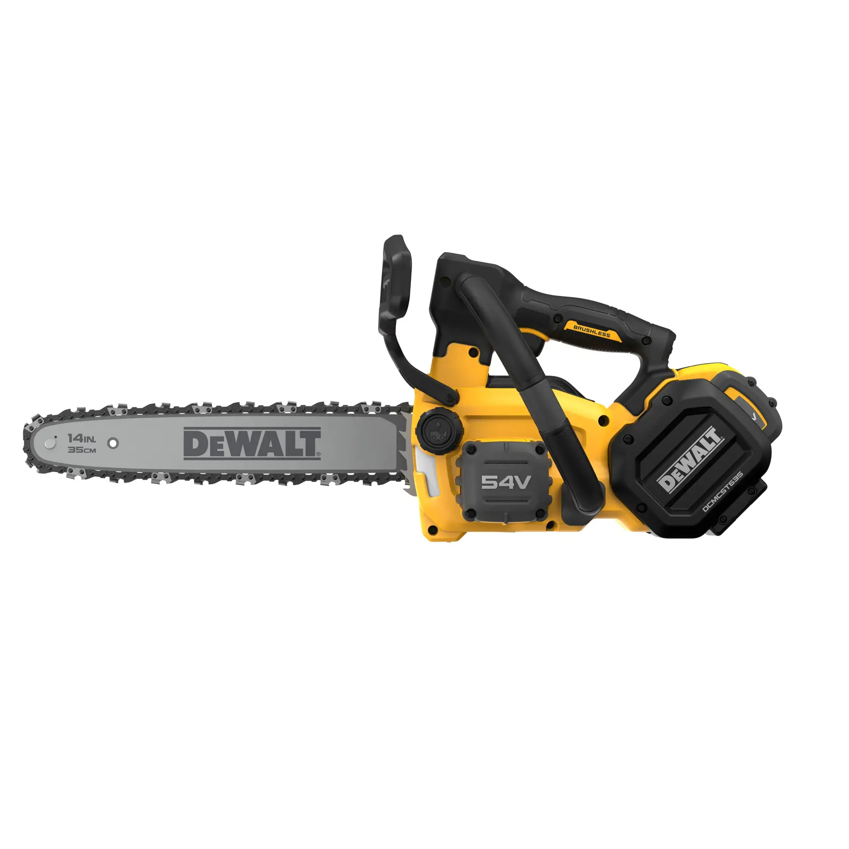 54V XR FLEXVOLT felső fogantyús láncfűrész - 1 db 9Ah