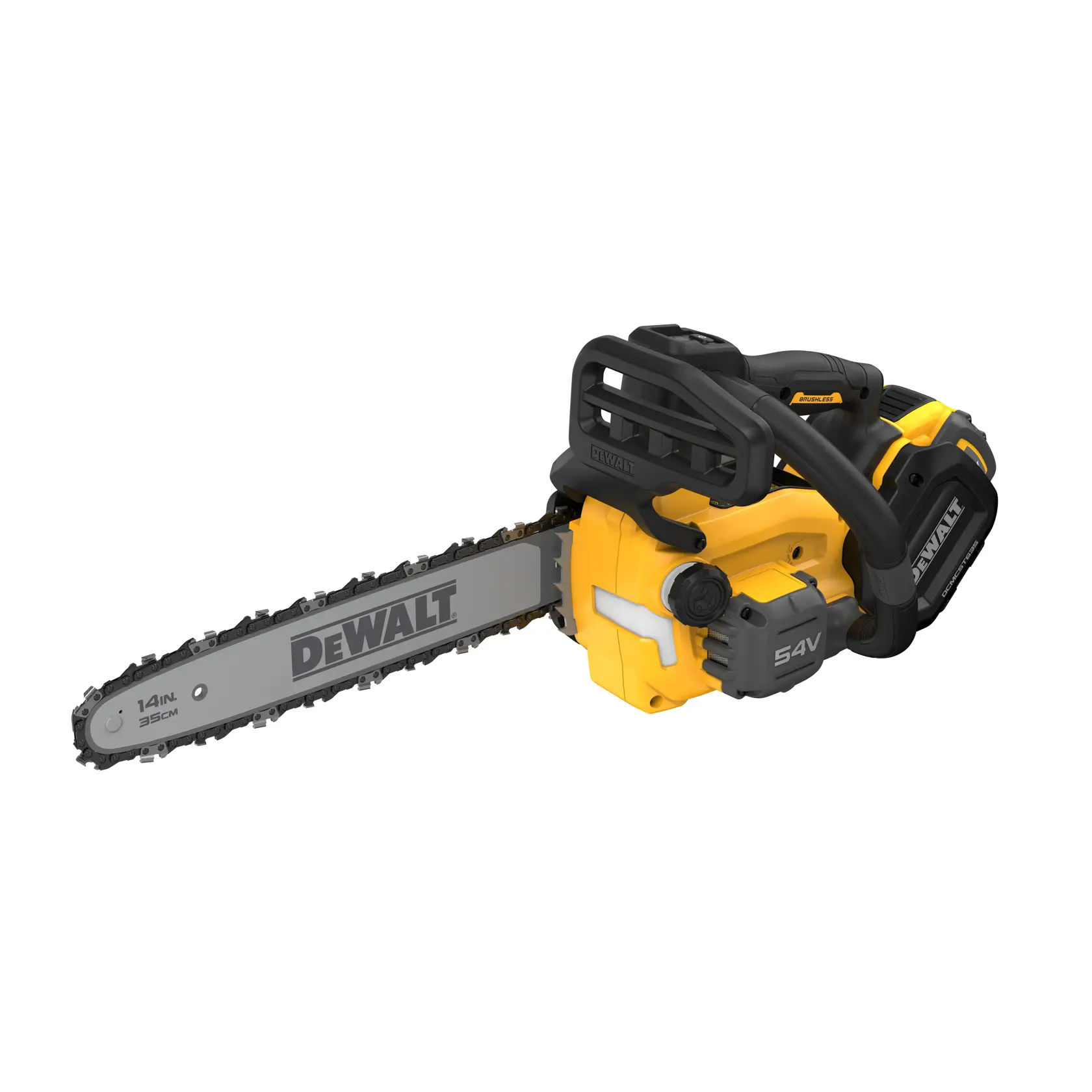 54V XR FLEXVOLT felső fogantyús láncfűrész - 1 db 9Ah