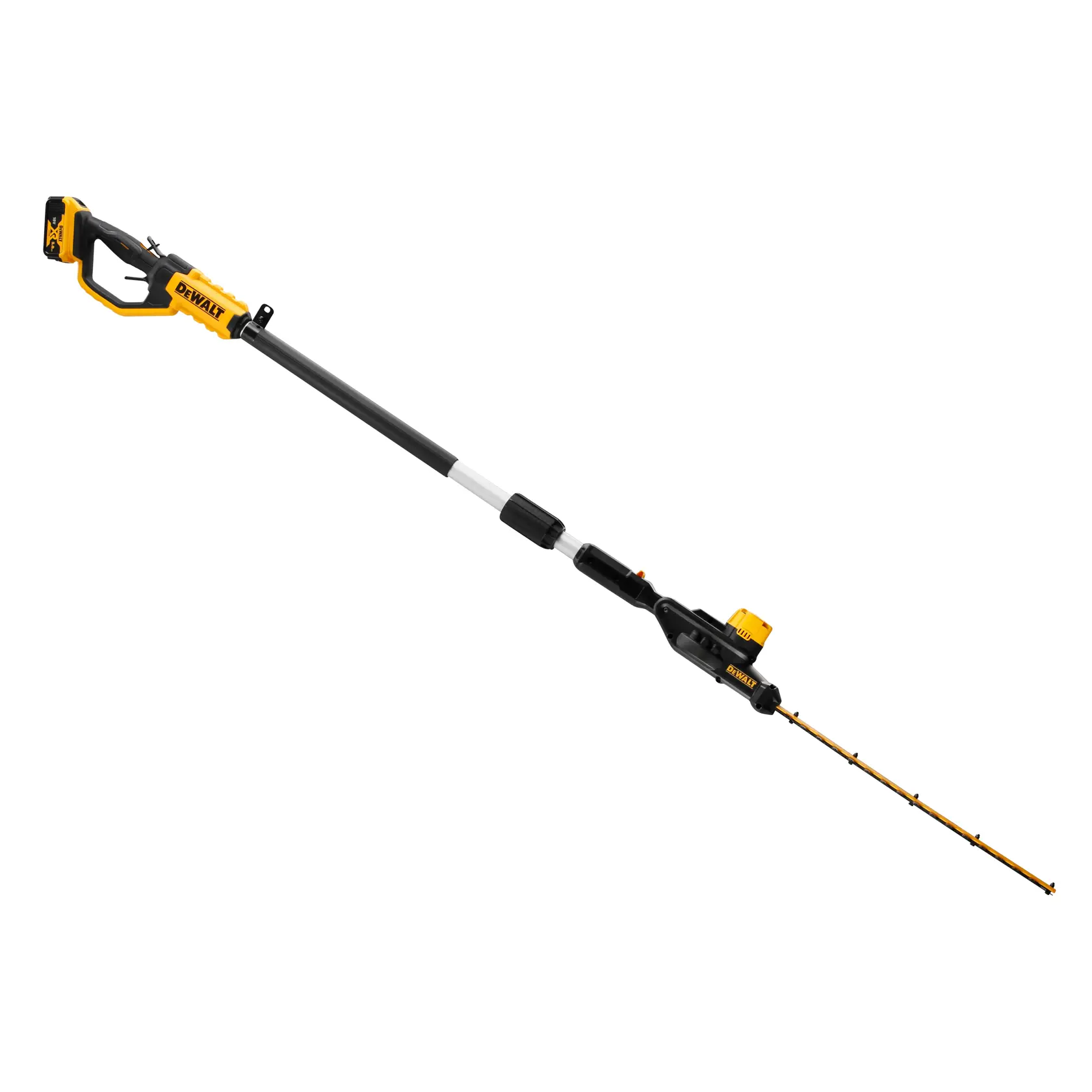 18V XR TELESZKÓPOS SÖVÉNYVÁGÓ 1 × 5 Ah AKKUMULÁTORRAL és TÖLTŐVEL