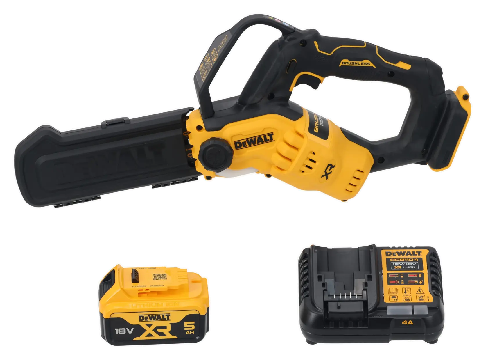 18V XR metszőfűrész - 1×5Ah készlet
