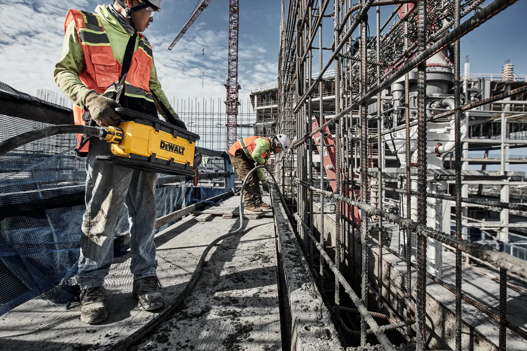 DEWALT POWERSHIFT betonvibrátor