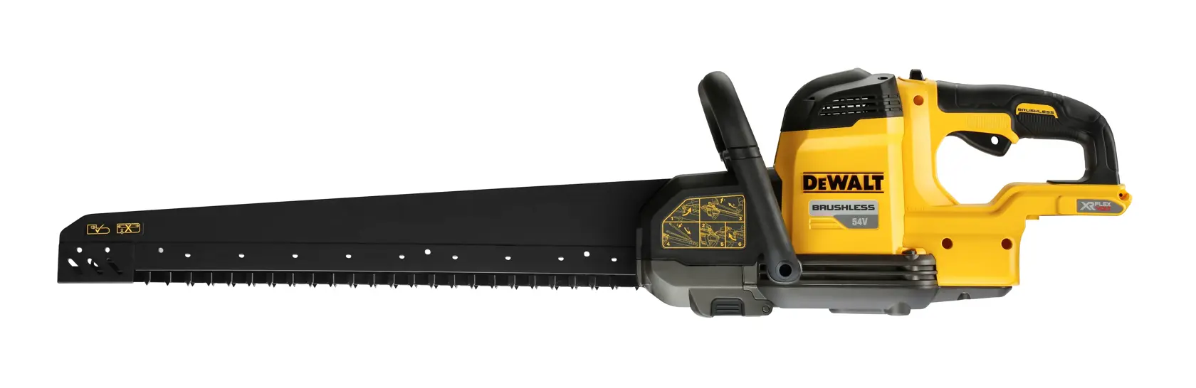 54V XR FLEXVOLT 430 mm Alligator fűrész töltő és akkumulátor nélkül