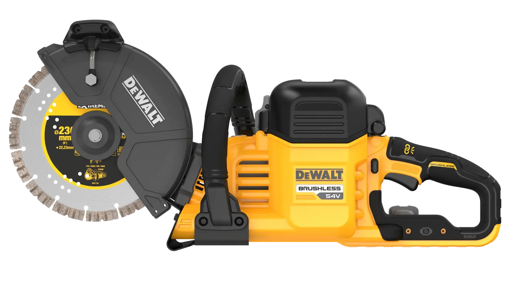 DEWALT® 54V XR® FLEXVOLT® 230 mm-es vágófűrész