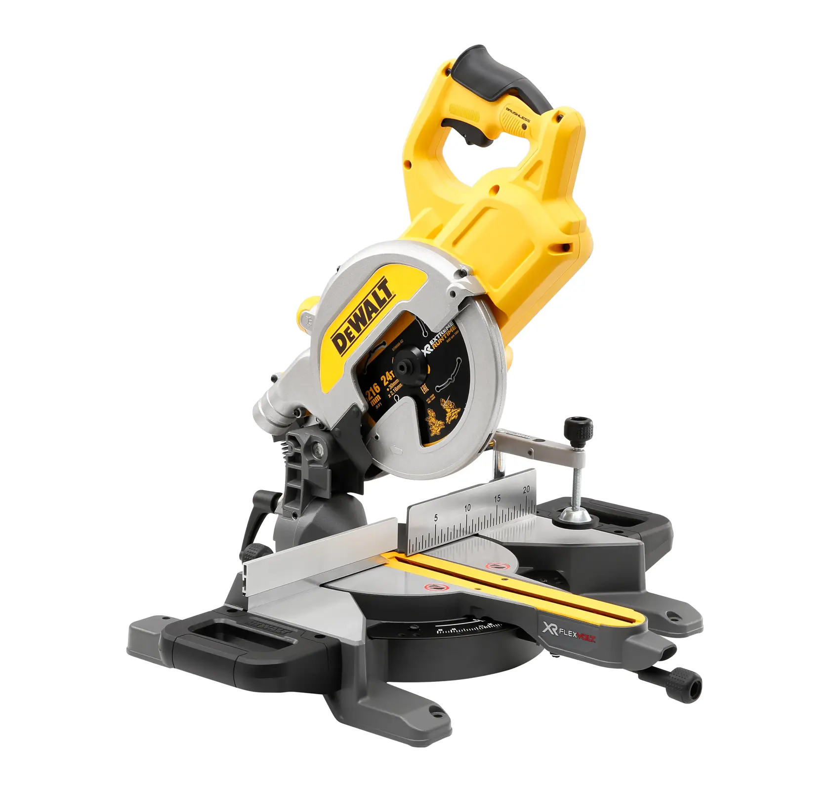 54V FLEXVOLT 216 mm Gérfűrész, akkumulátor és töltő nélkül