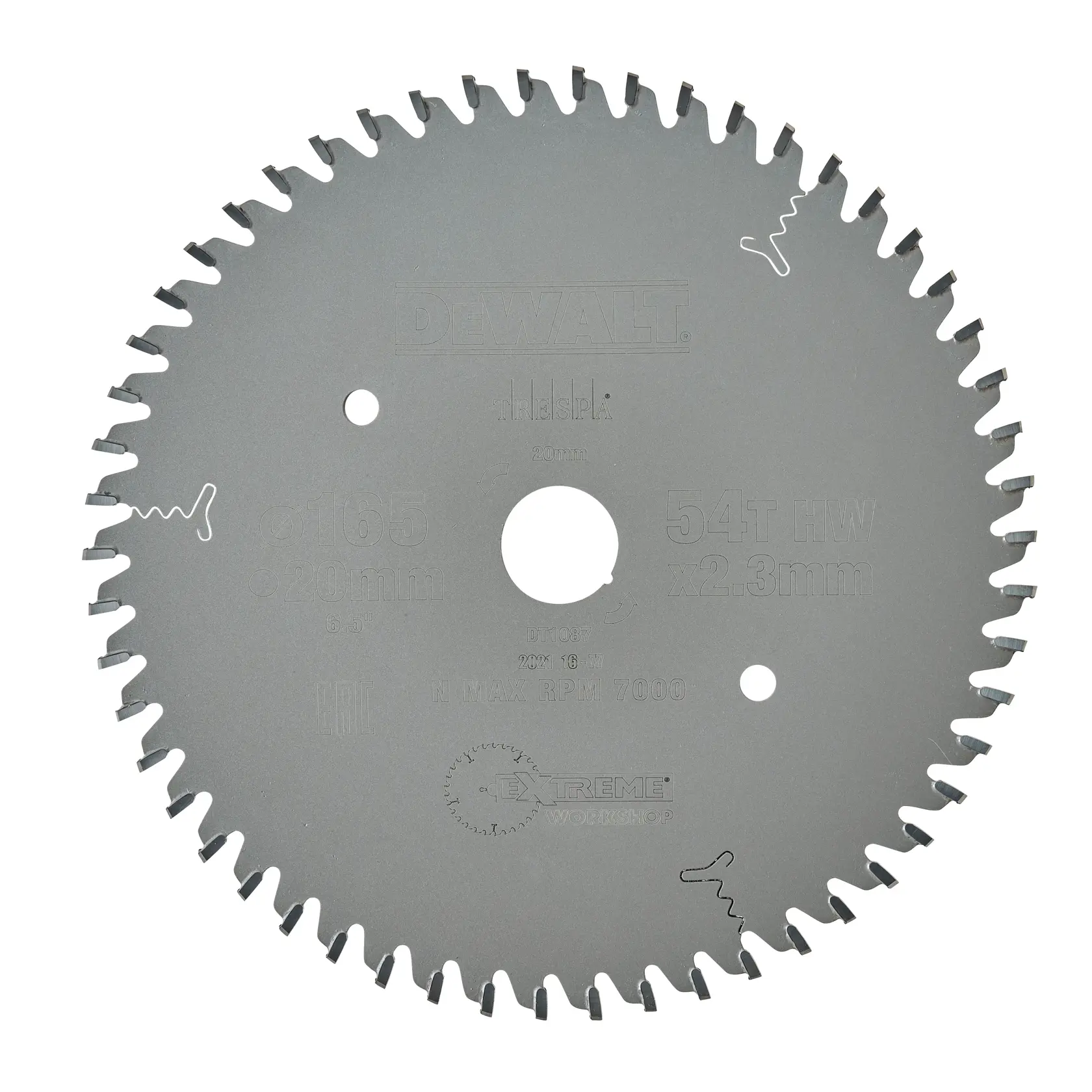 Körfűrészlap merülőfűrészhez S40 Ø165 × 20 mm 54T MTCG