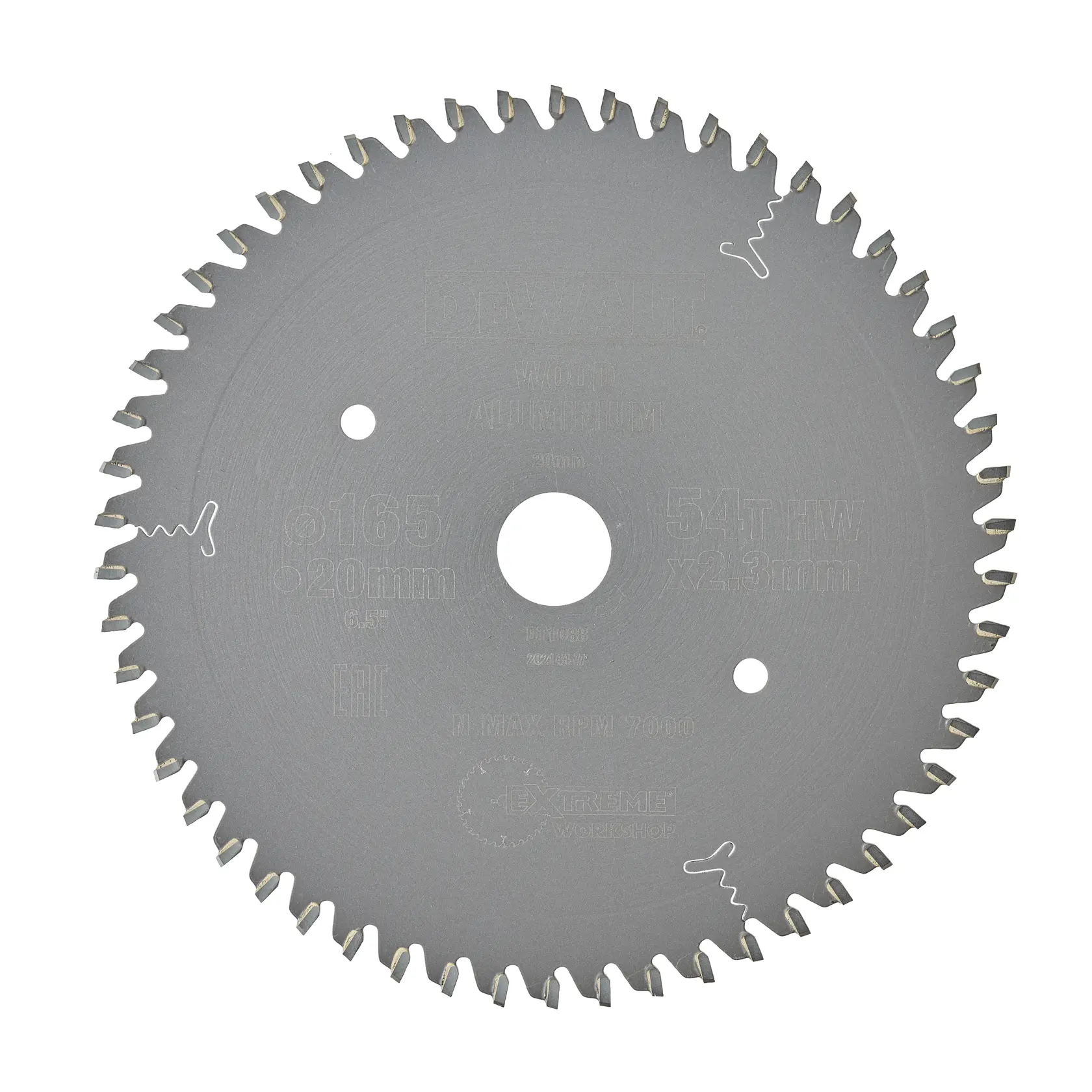 Körfűrészlap merülőfűrészhez S40 Ø165 × 20 mm 54T TCG