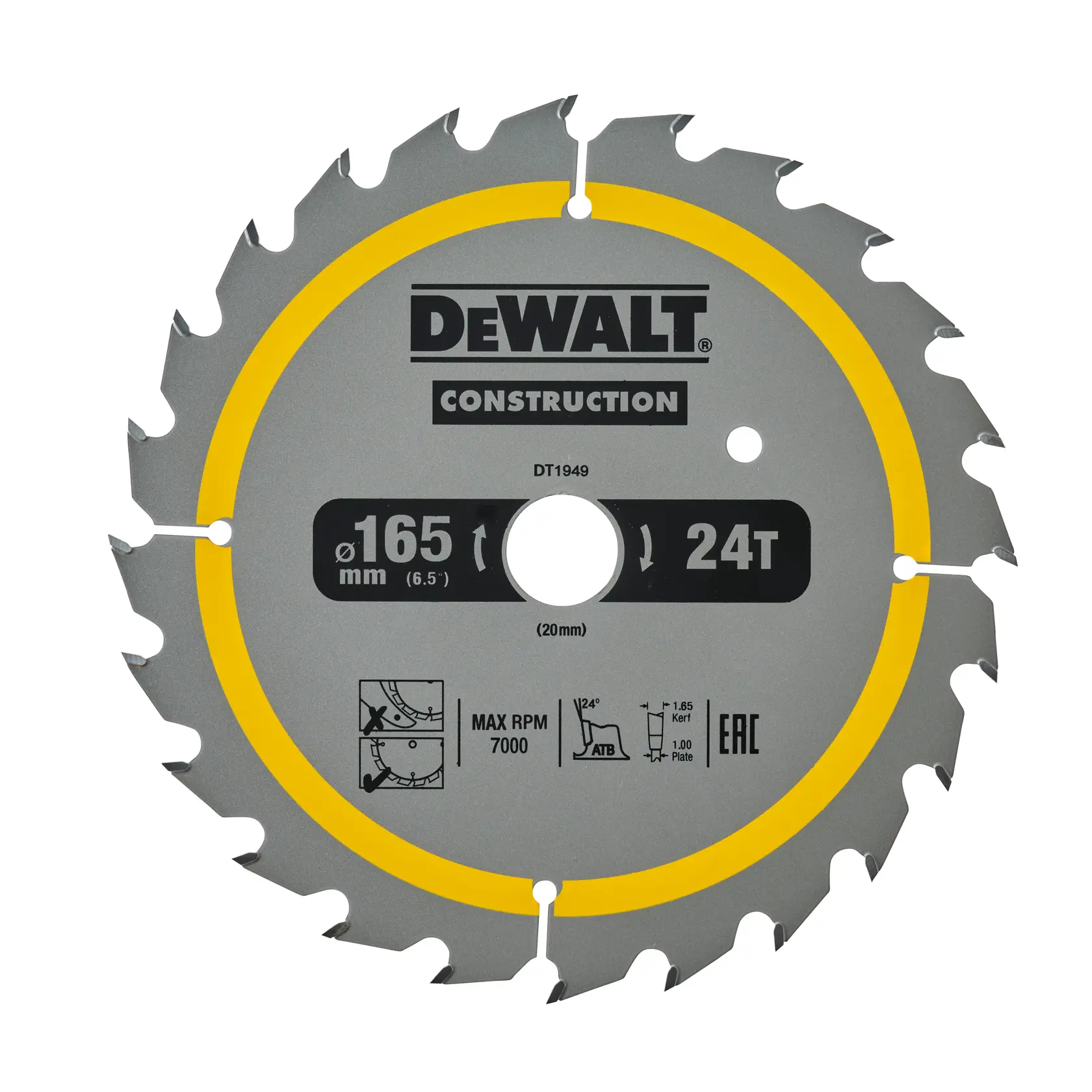 DEWALT logo centered on a white background.