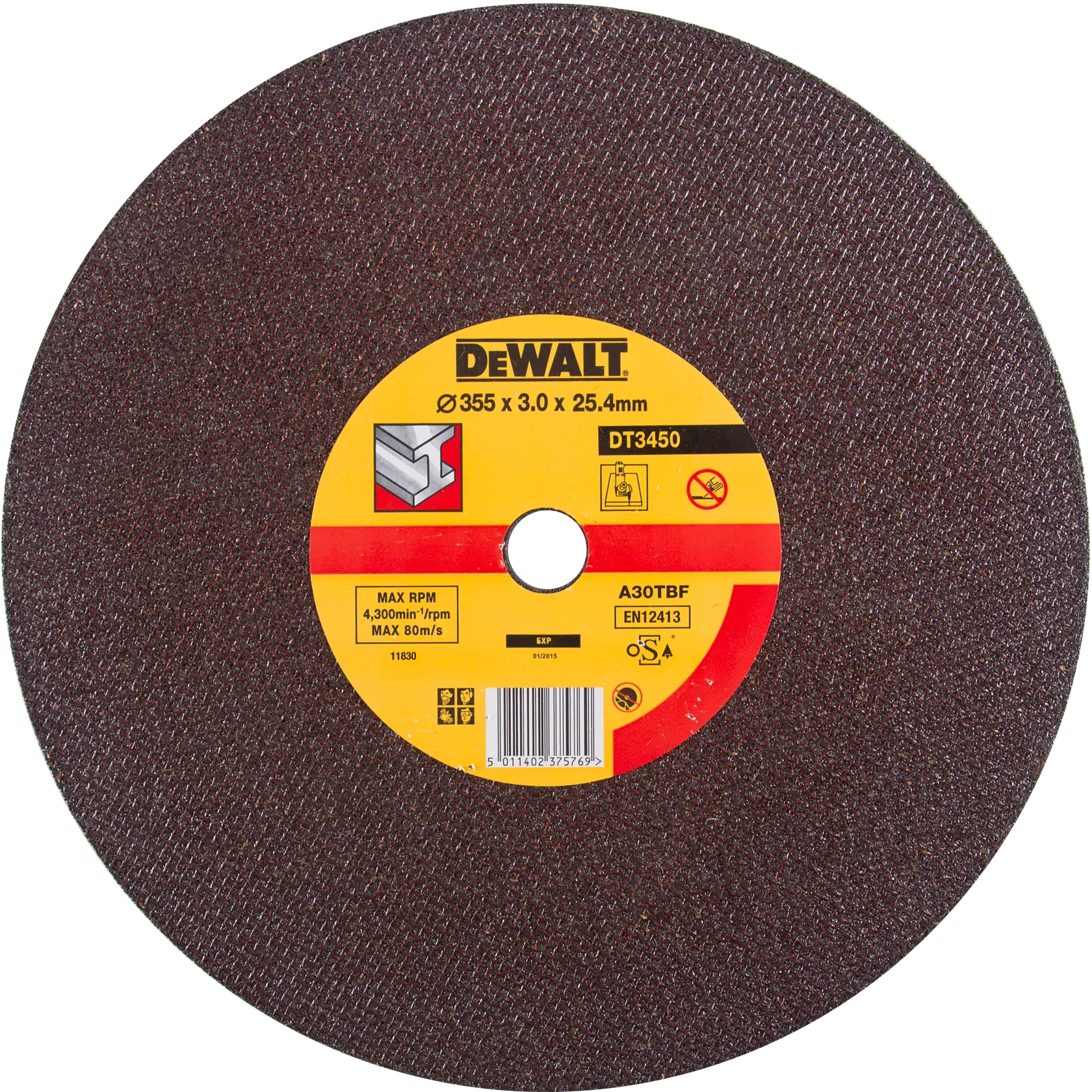 DEWALT daraboló korong 355 mm
