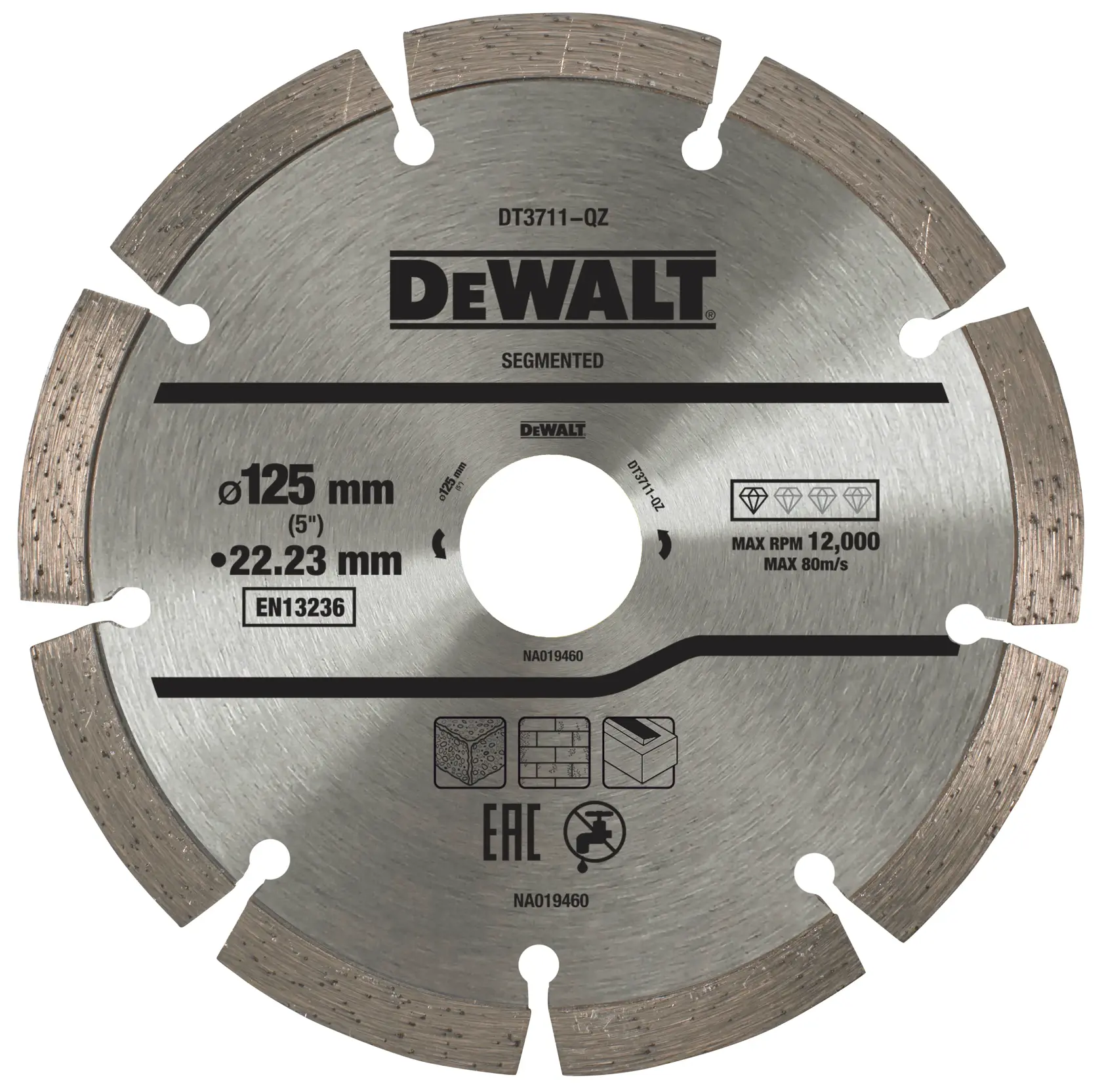 DEWALT logo centered on a white background.
