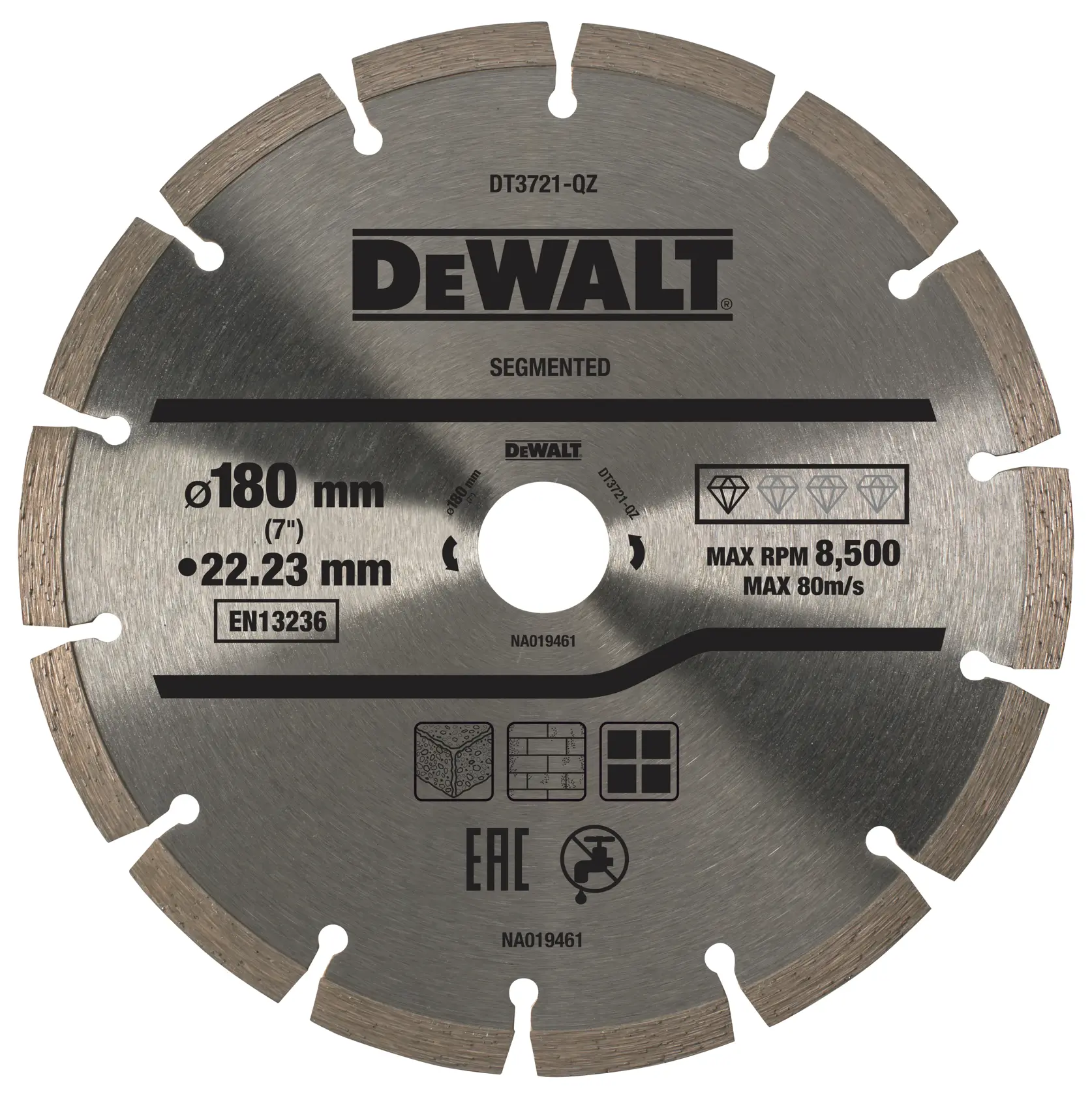 DEWALT logo centered on a white background.