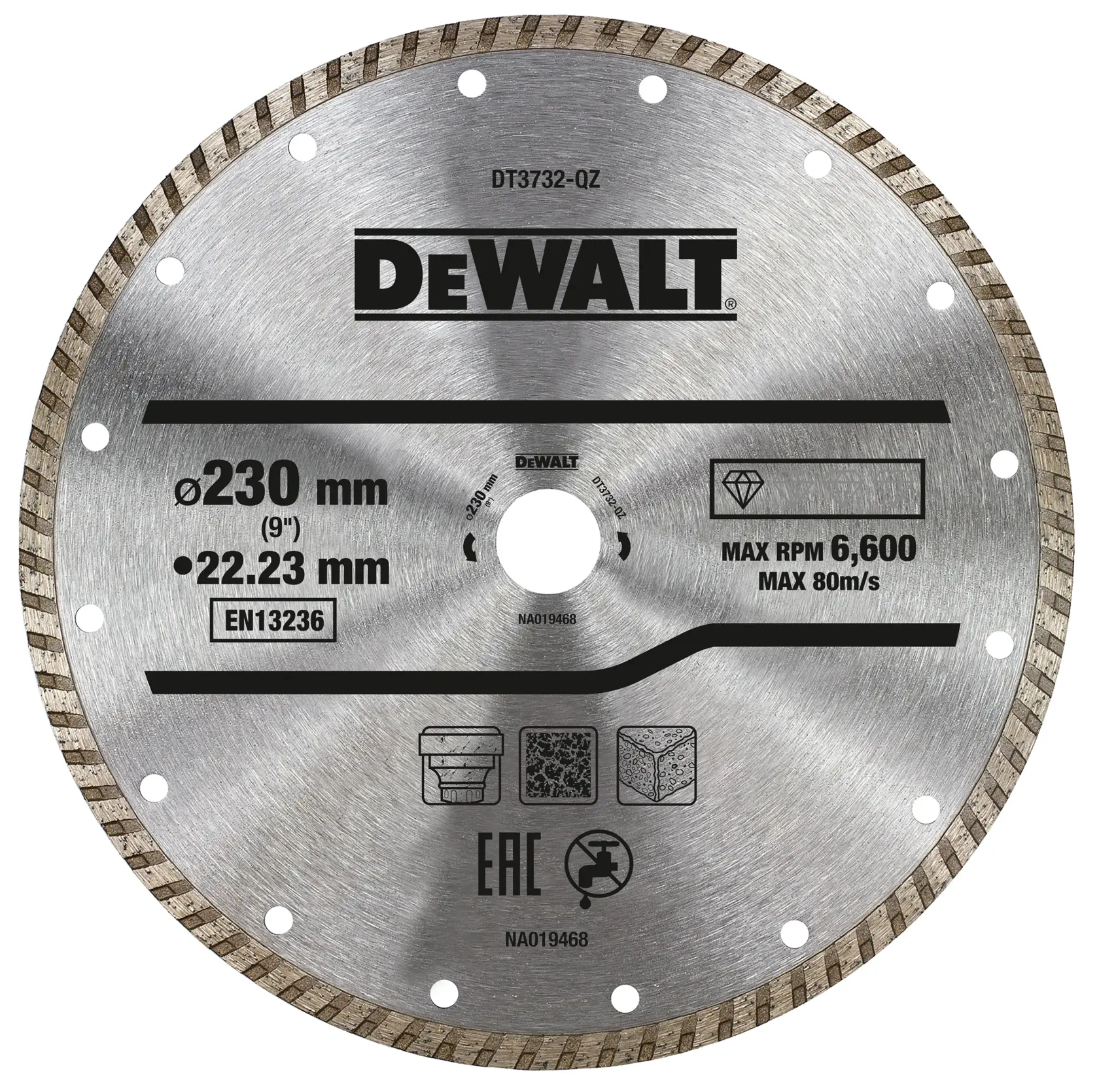 DEWALT logo centered on a white background.