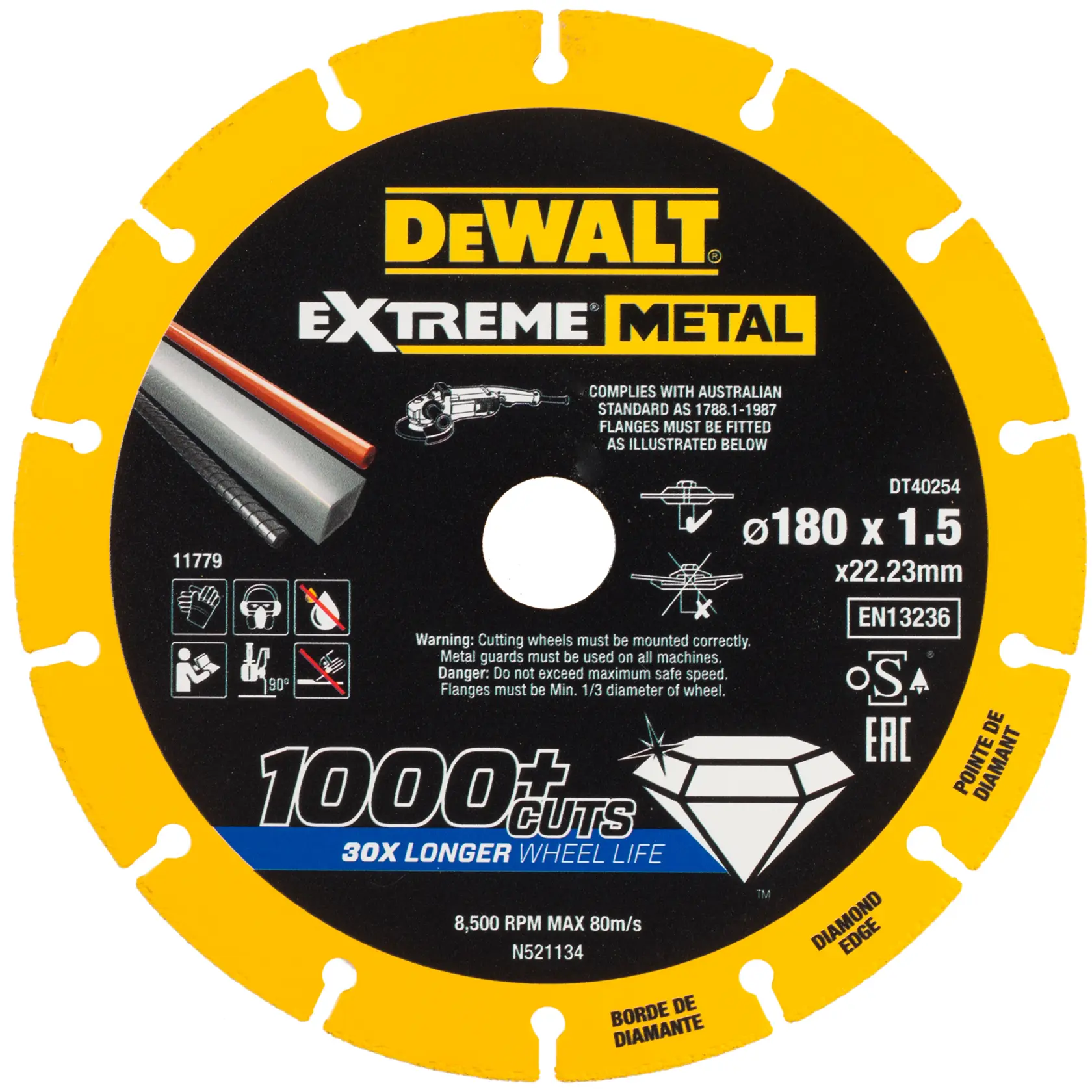 DEWALT logo centered on a white background.