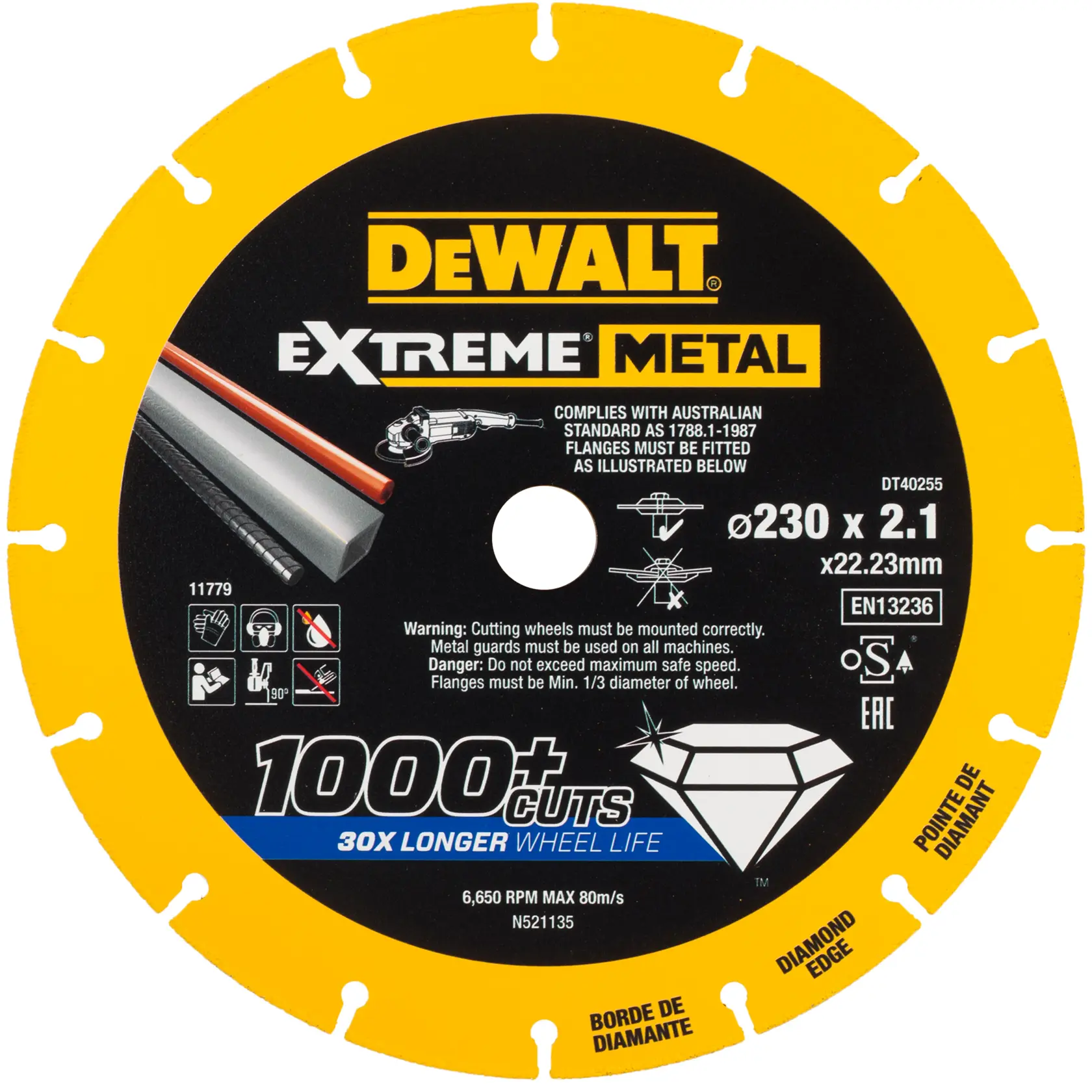 DEWALT logo centered on a white background.