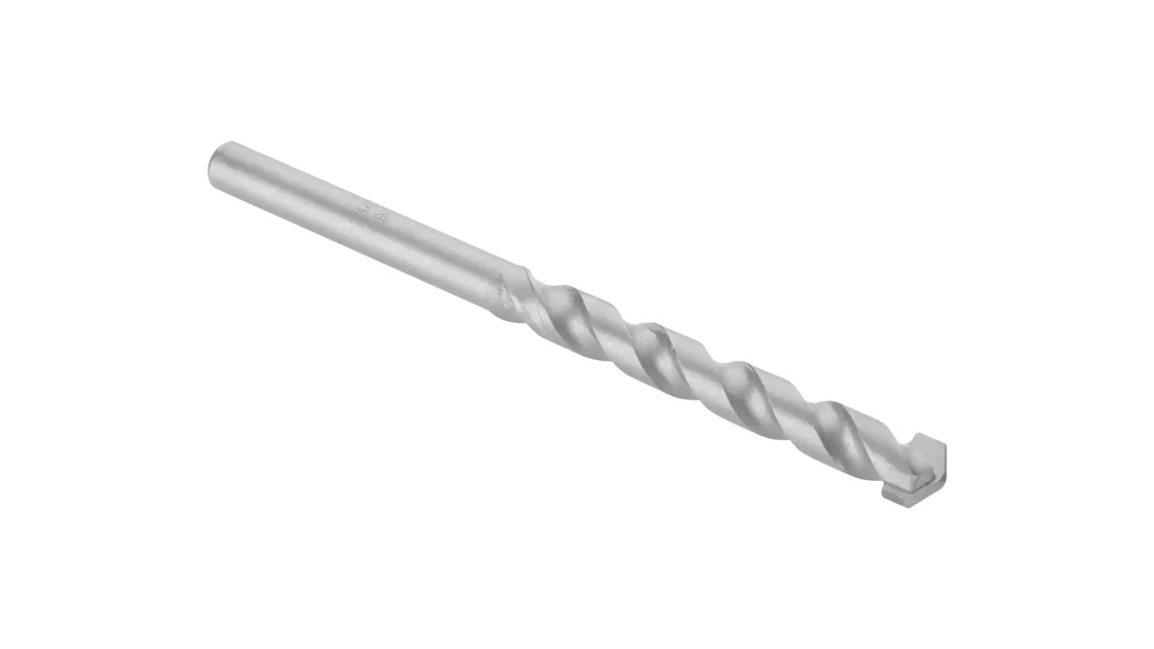Broca de concreto DEWALT DT6564 prata, exibida sobre fundo branco.